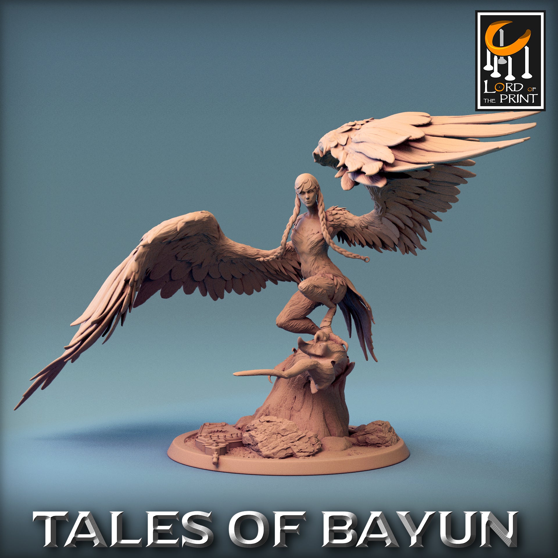 Harpy - Tales of Bayun - Rescale Miniatures