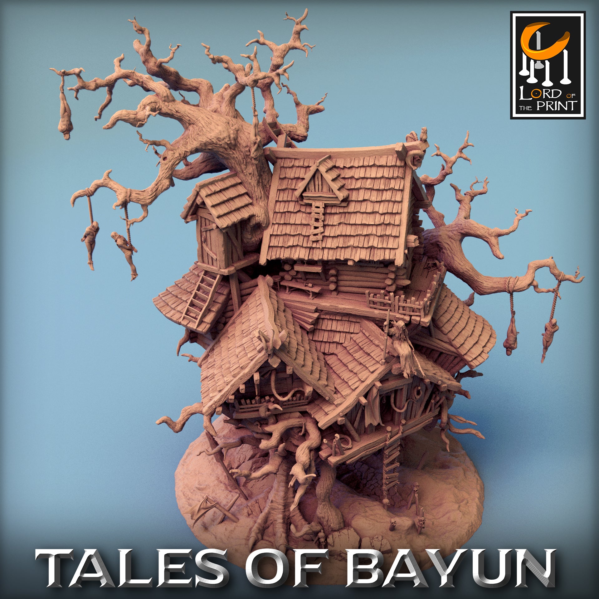 Isba Baba Yaga's House XXL - Tales of Bayun - Rescale Miniatures