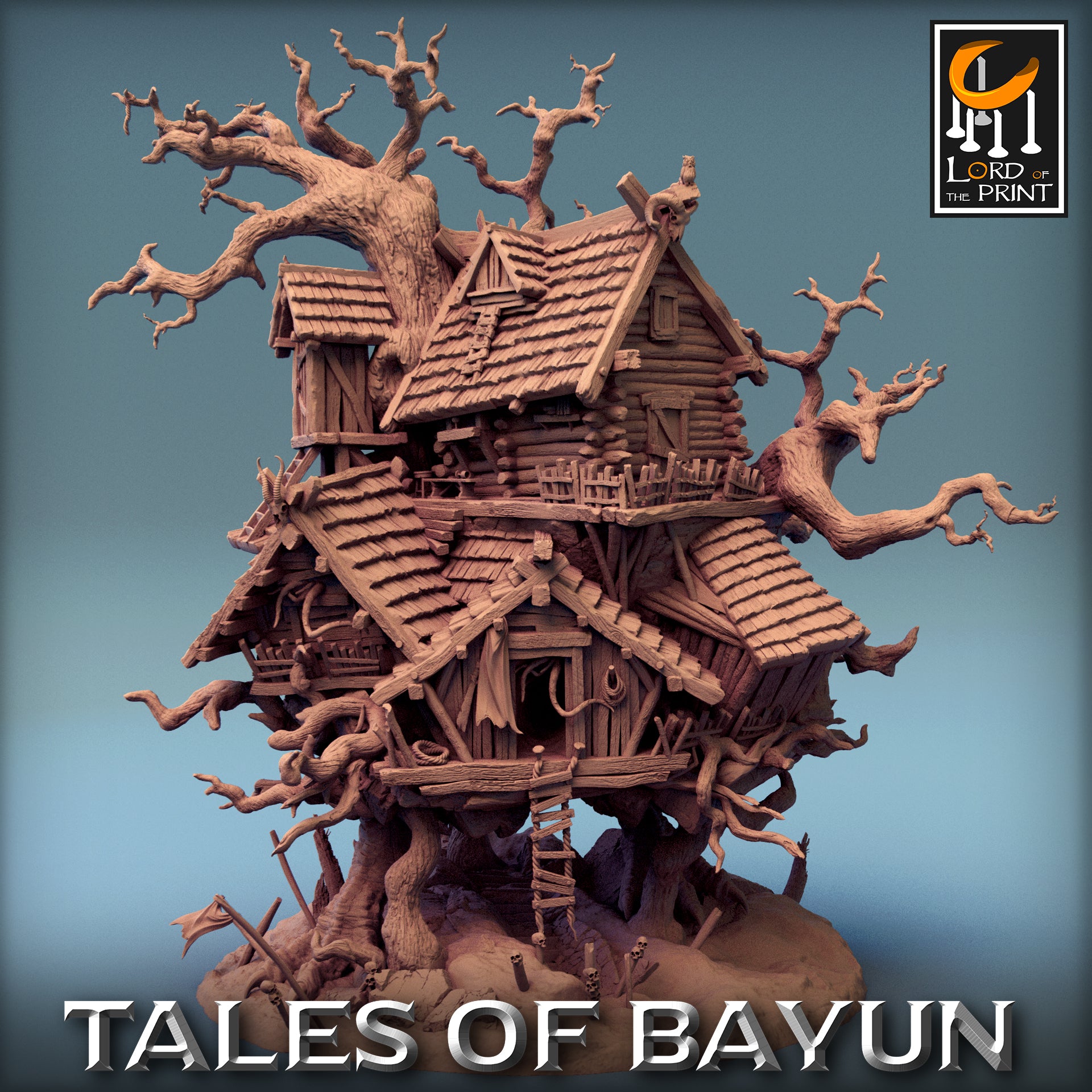 Isba Baba Yaga's House XXL - Tales of Bayun - Rescale Miniatures