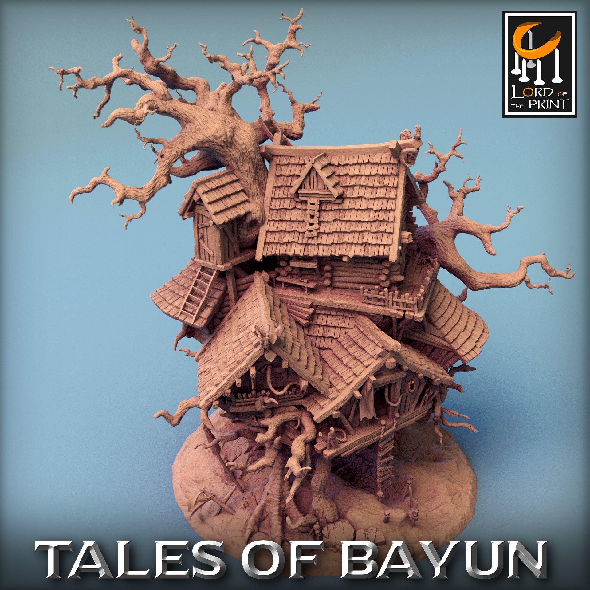 Isba Baba Yaga's House XXL - Tales of Bayun - Rescale Miniatures