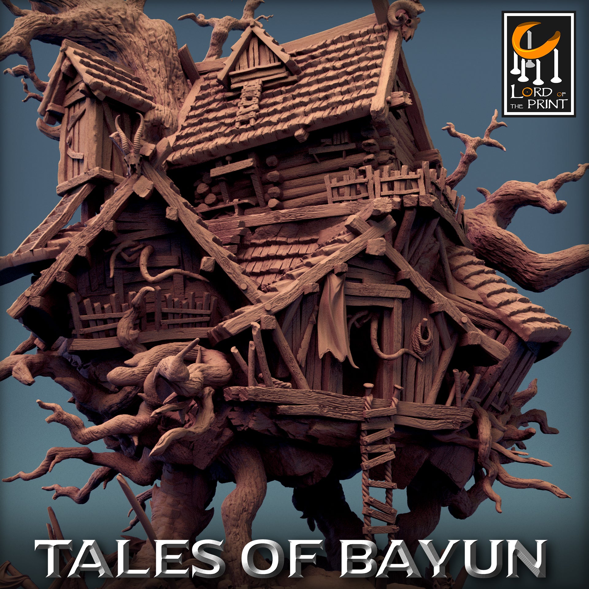 Isba Baba Yaga's House XXL - Tales of Bayun - Rescale Miniatures