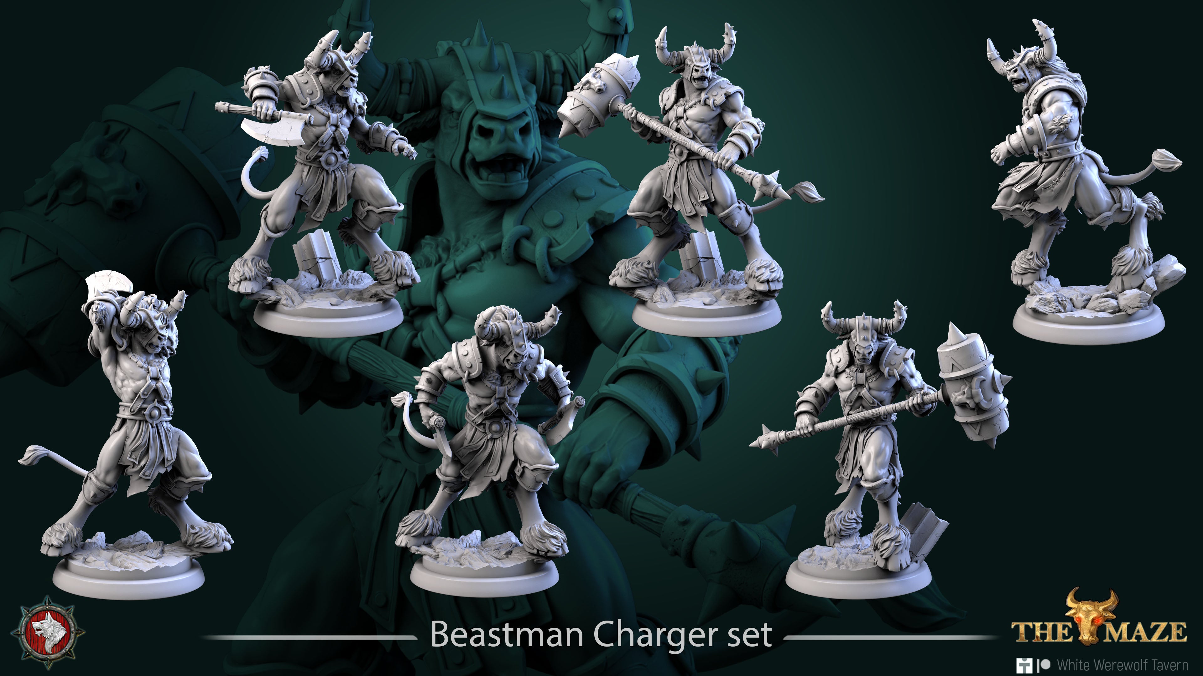 Beastman Charger - aus der Reihe The Maze von White Werewolf Tavern