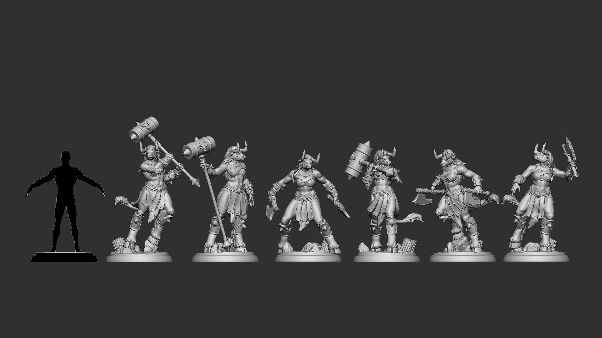Beastmen Female - aus der Reihe The Maze von White Werewolf Tavern