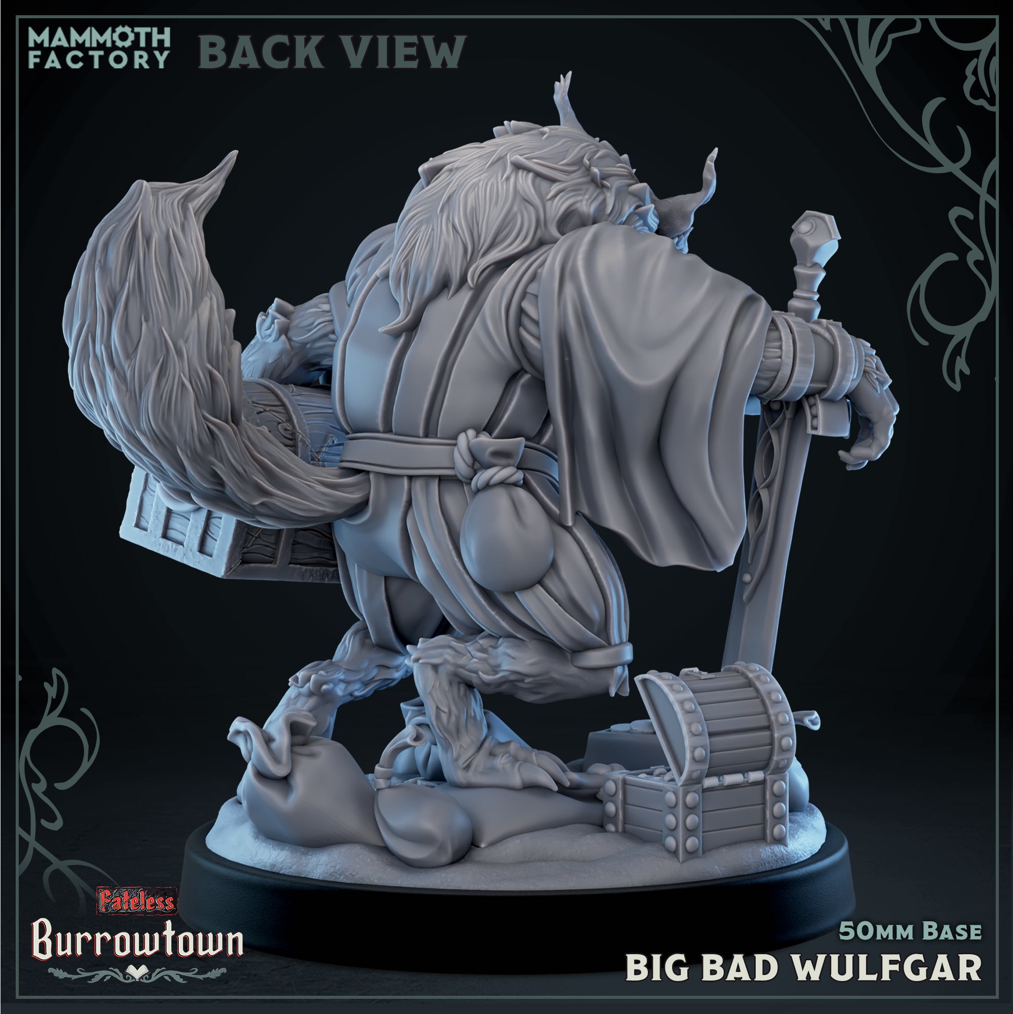 Big Bad Wulfgar - Fateless - Burrowtown - Mammoth Factory