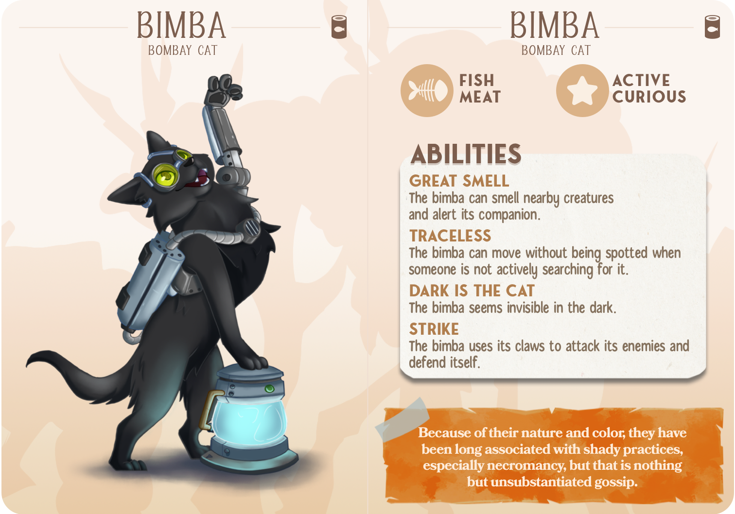 Bombay Cat - Cats - Bimba - Animal Companions by Cornelia - Cast n Play