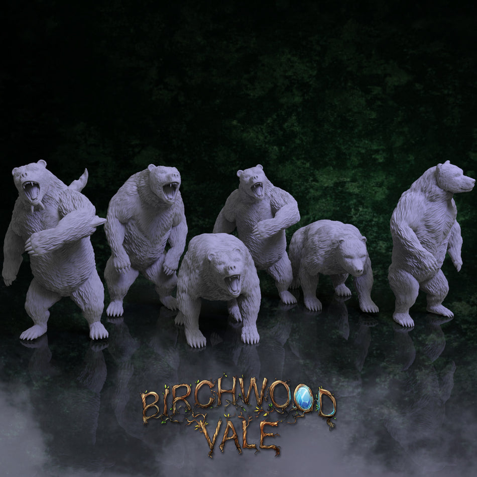 Adversaries Bears aus der Reihe Birchwood Vale Heroes von RMPrintable