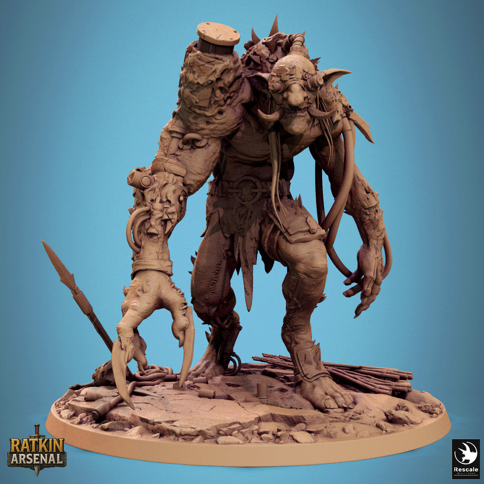 Blight Troll - Ratkin Arsenal - Rescale Miniatures