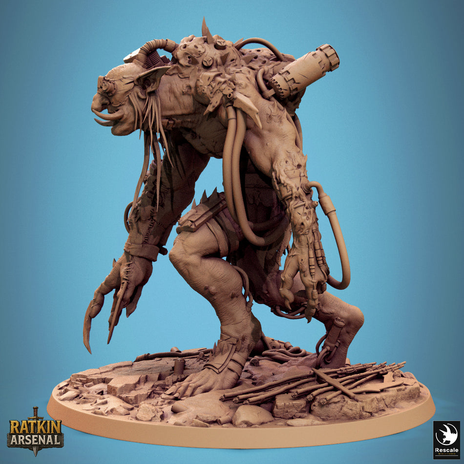 Blight Troll - Ratkin Arsenal - Rescale Miniatures