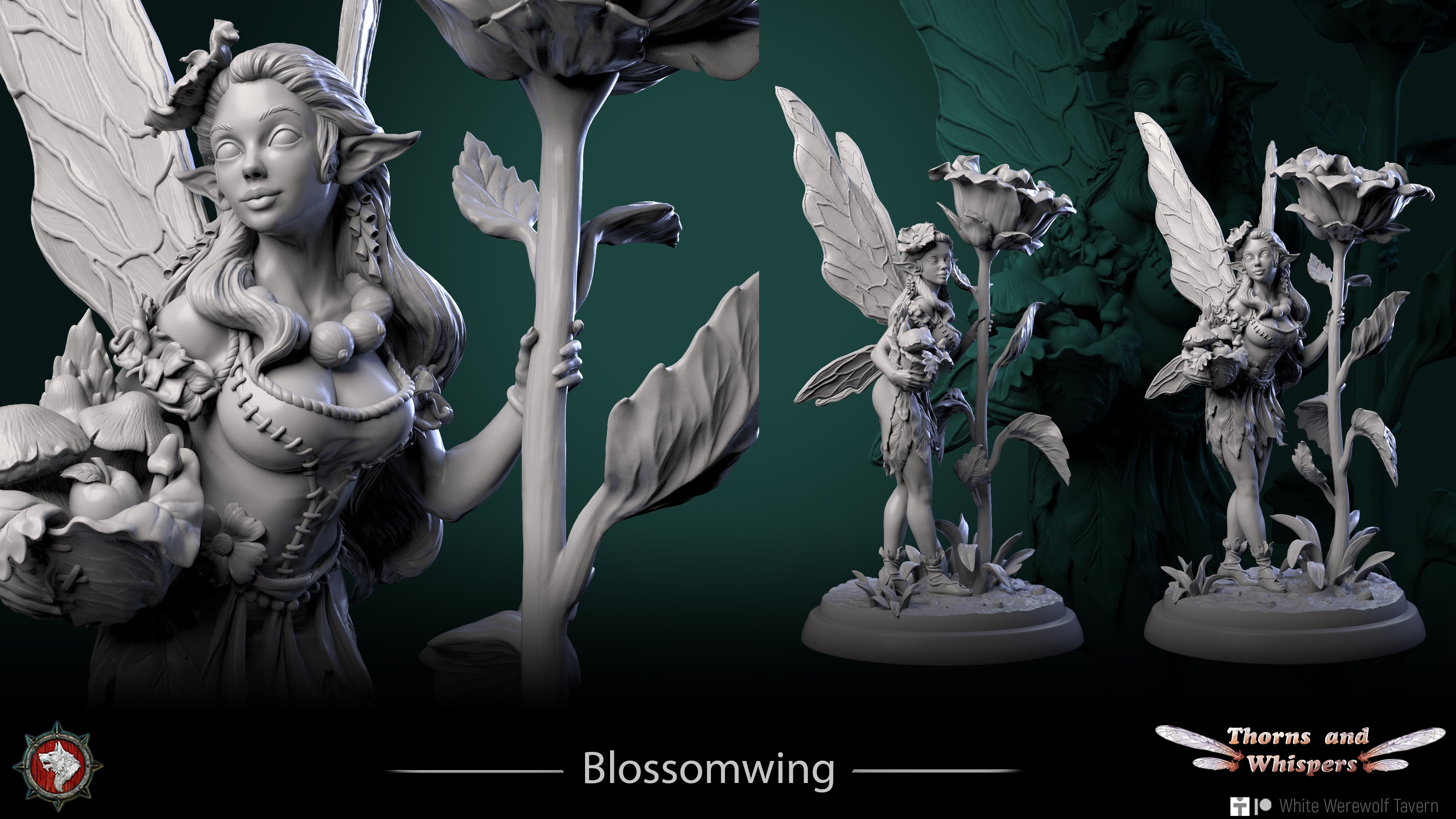 Blossomwing - aus der Reihe Thorns and Whispers von White Werewolf Tavern