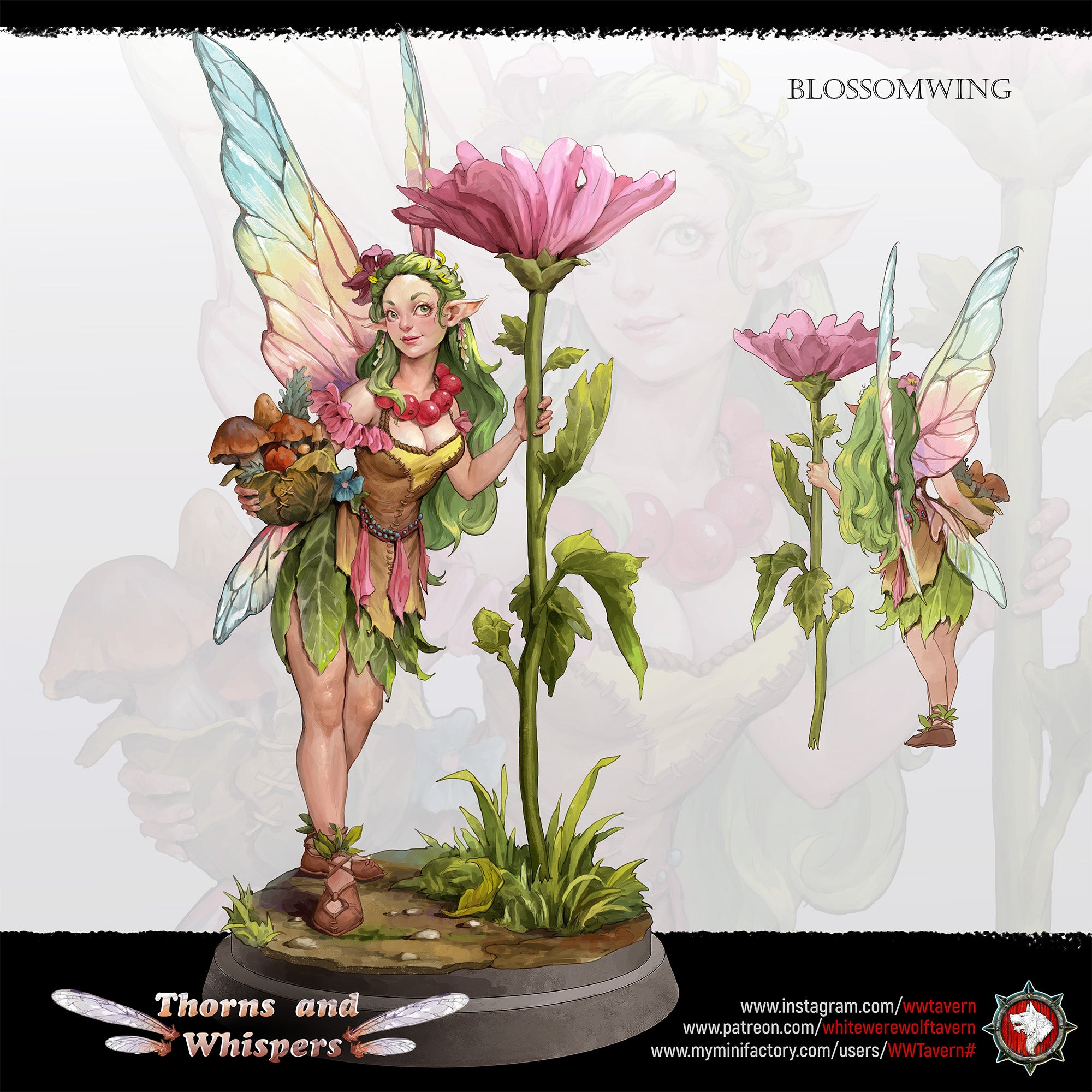 Blossomwing - aus der Reihe Thorns and Whispers von White Werewolf Tavern