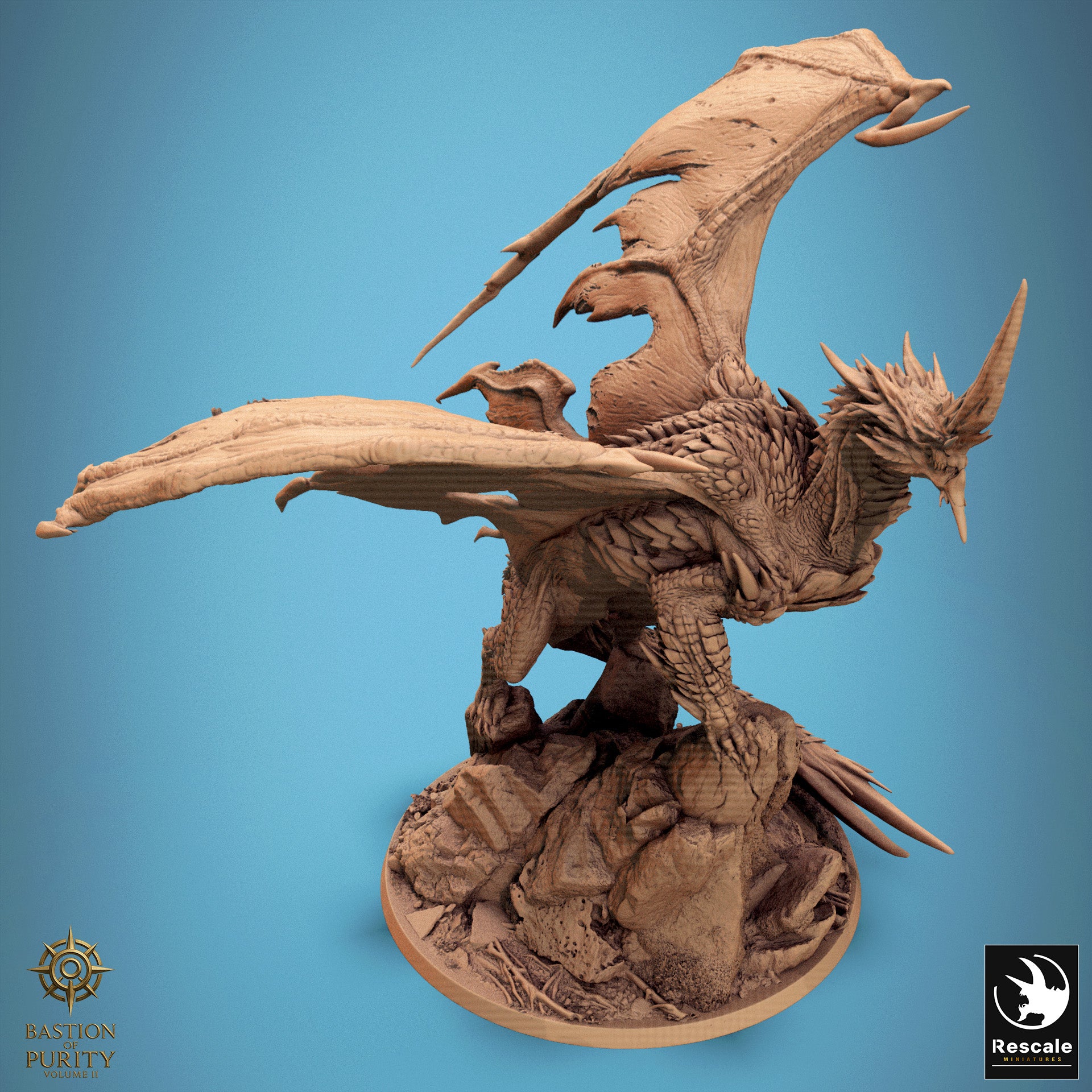 Blue Dragon - aus der Reihe Bastion of Purity II von Rescale Miniatures