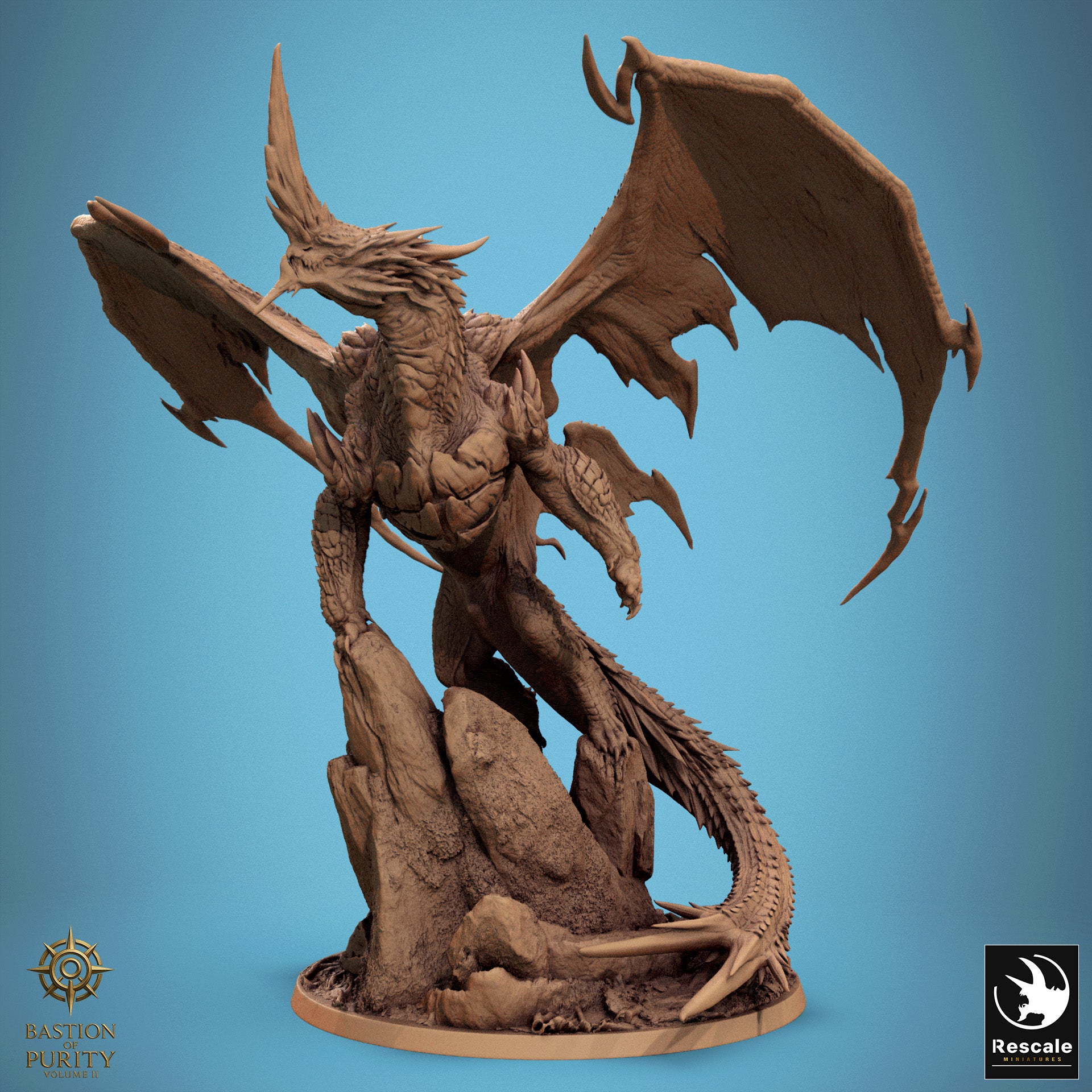 Blue Dragon - aus der Reihe Bastion of Purity II von Rescale Miniatures