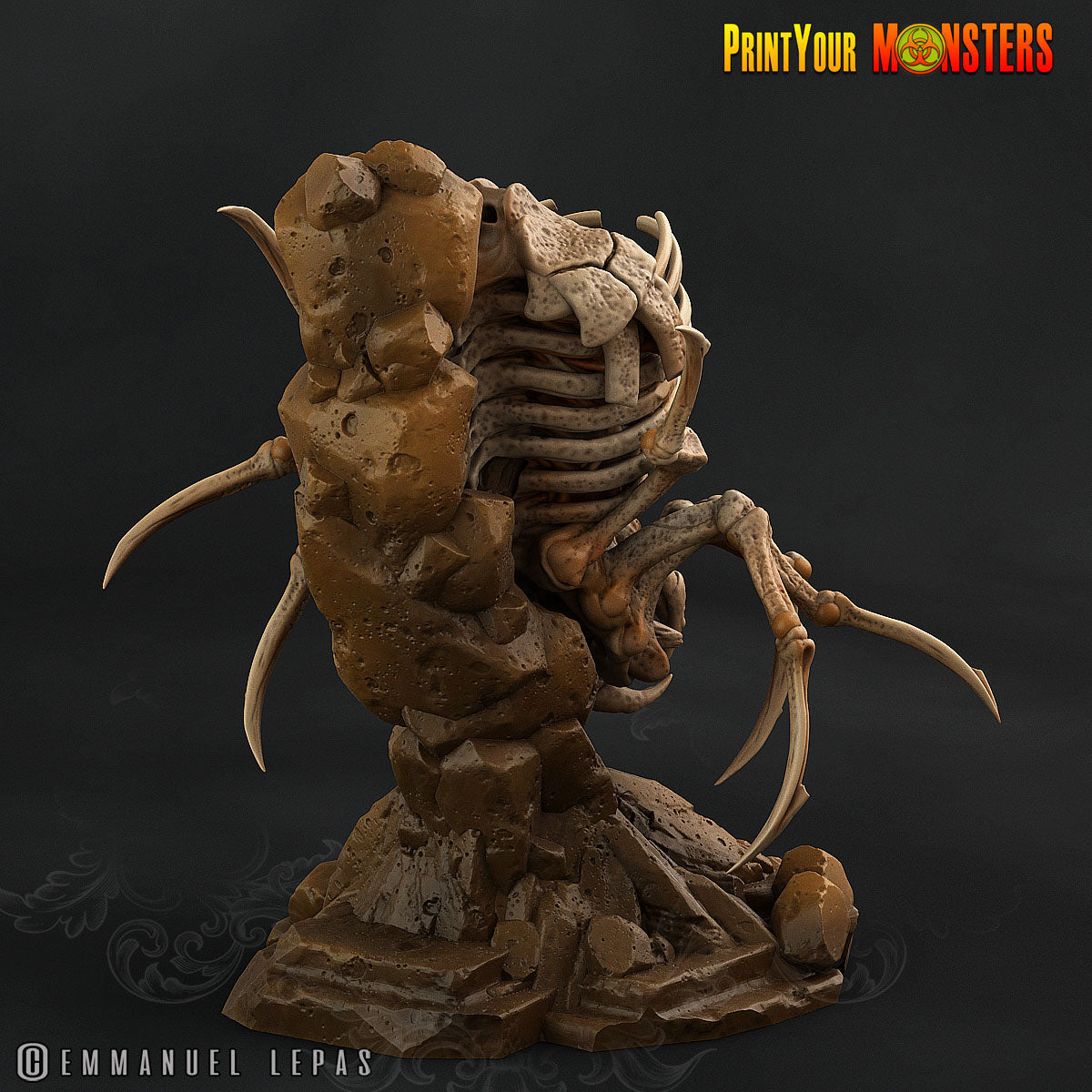 Bone Spiders - aus der Reihe Ancient Bones Pack von Print Your Monsters