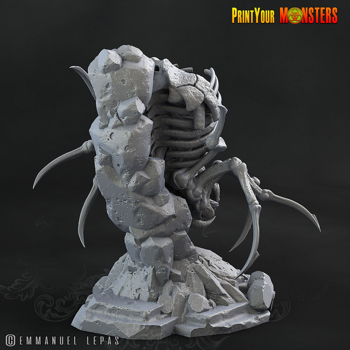 Bone Spiders - aus der Reihe Ancient Bones Pack von Print Your Monsters
