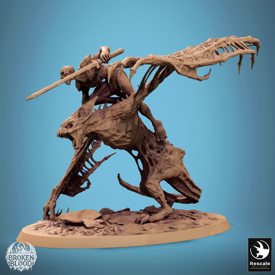 Dabeath Bat Attack aus der Reihe Broken Blood von Rescale Miniatures