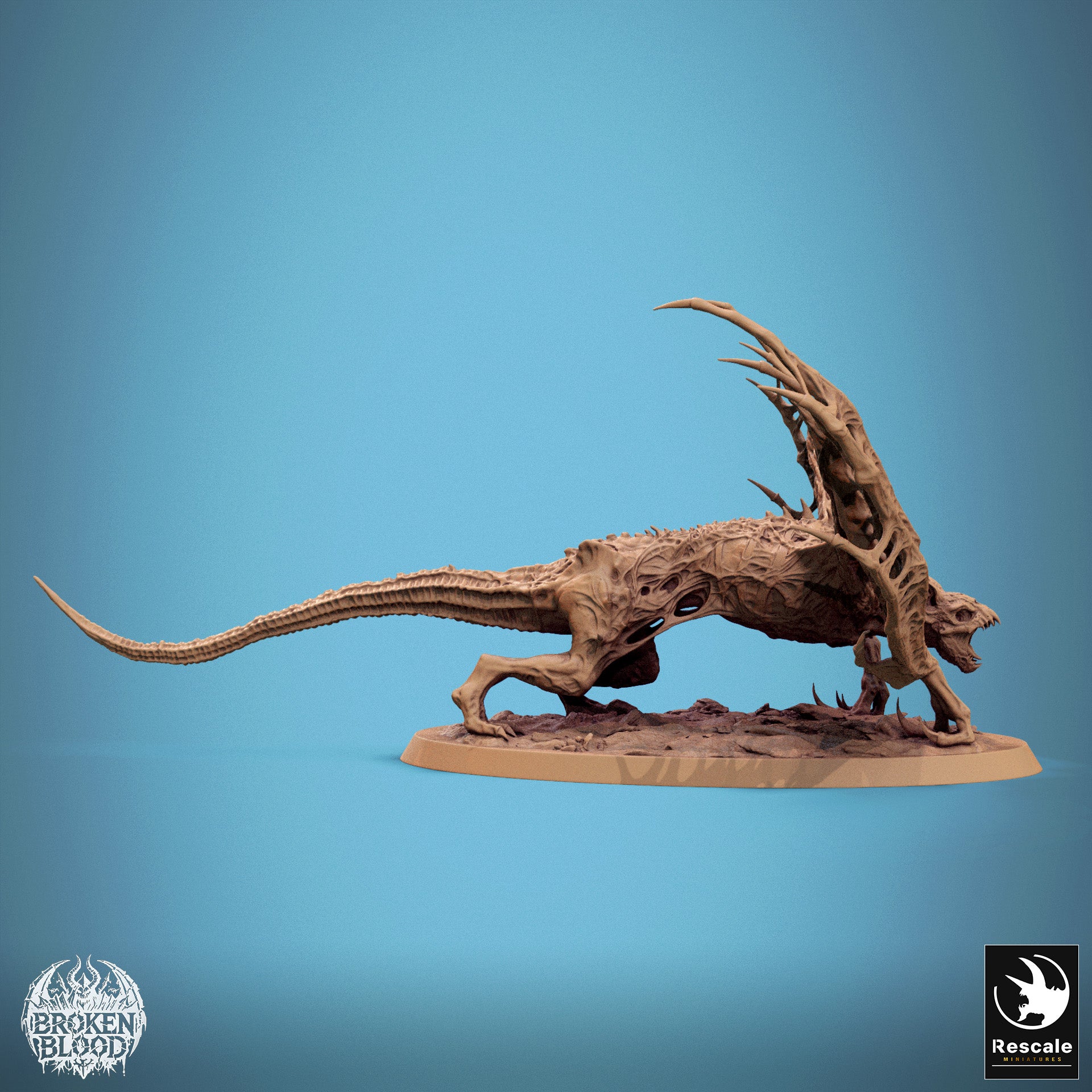Dabeath Bat - aus der Reihe Broken Blood von Rescale Miniatures