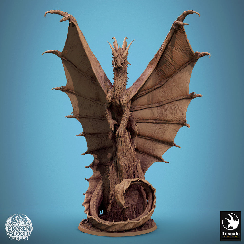 Gold Dragon Legendary aus der Reihe Broken Blood von Rescale Miniatures