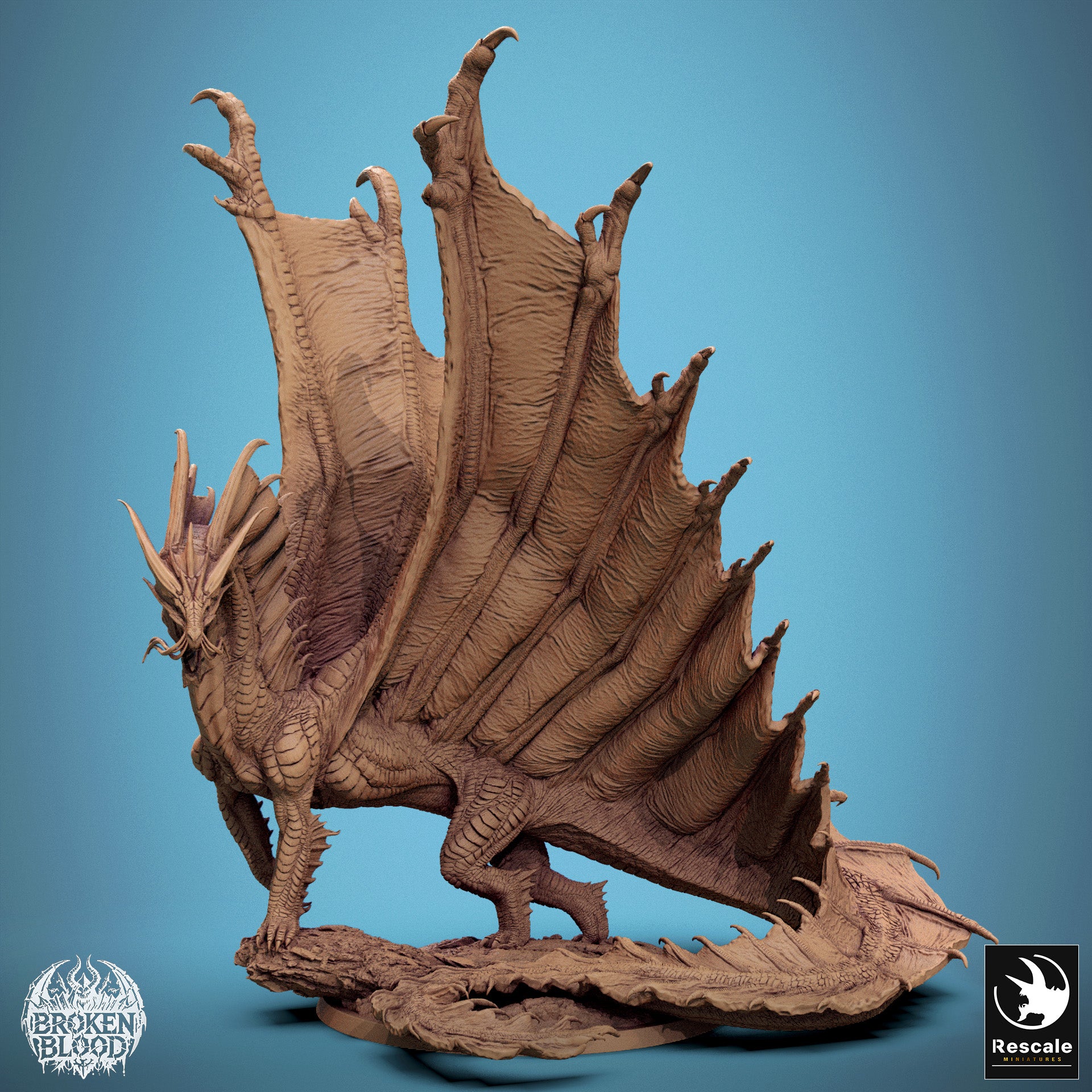 Gold Dragon Legendary - aus der Reihe Broken Blood von Rescale Miniatures