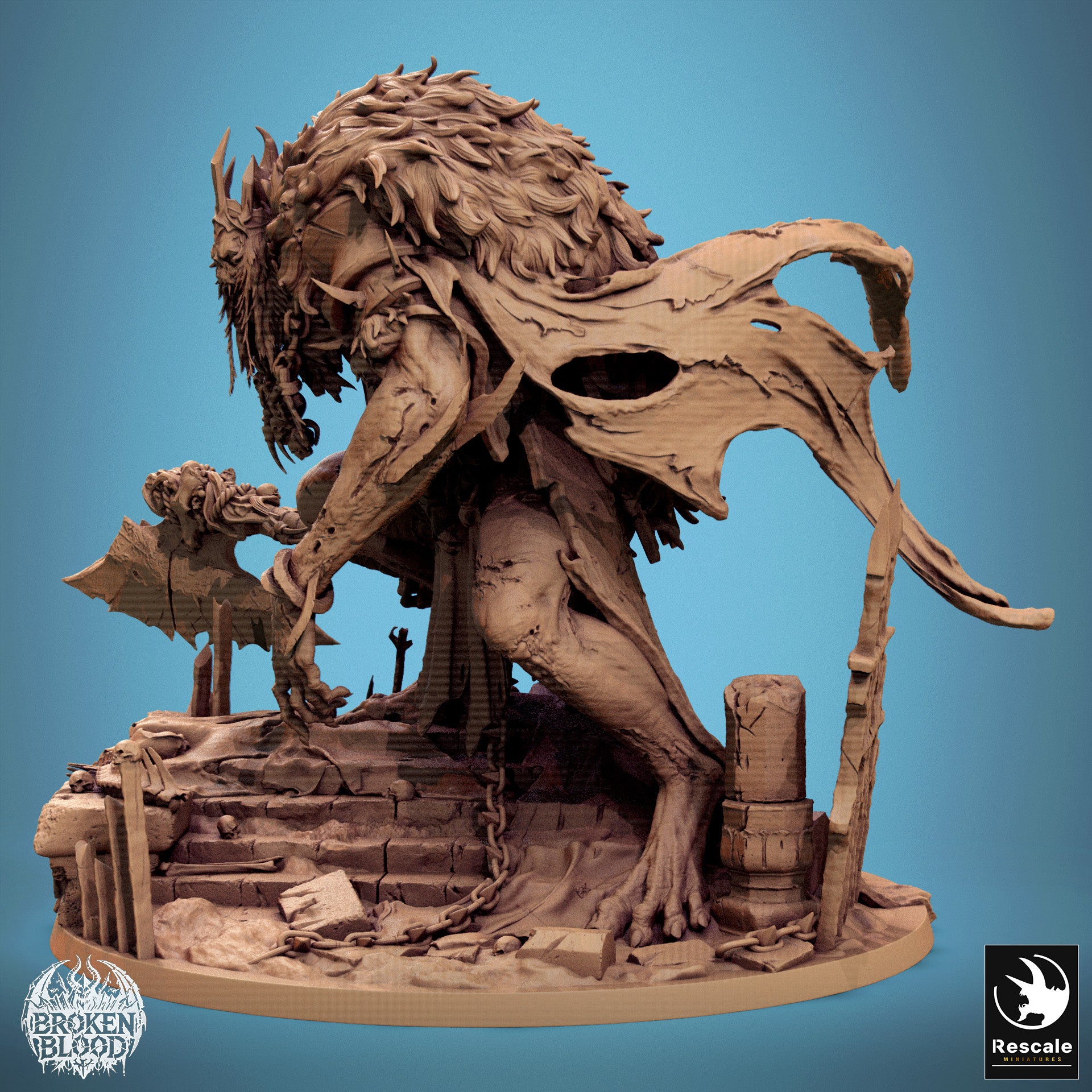 Undead King - aus der Reihe Broken Blood von Rescale Miniatures