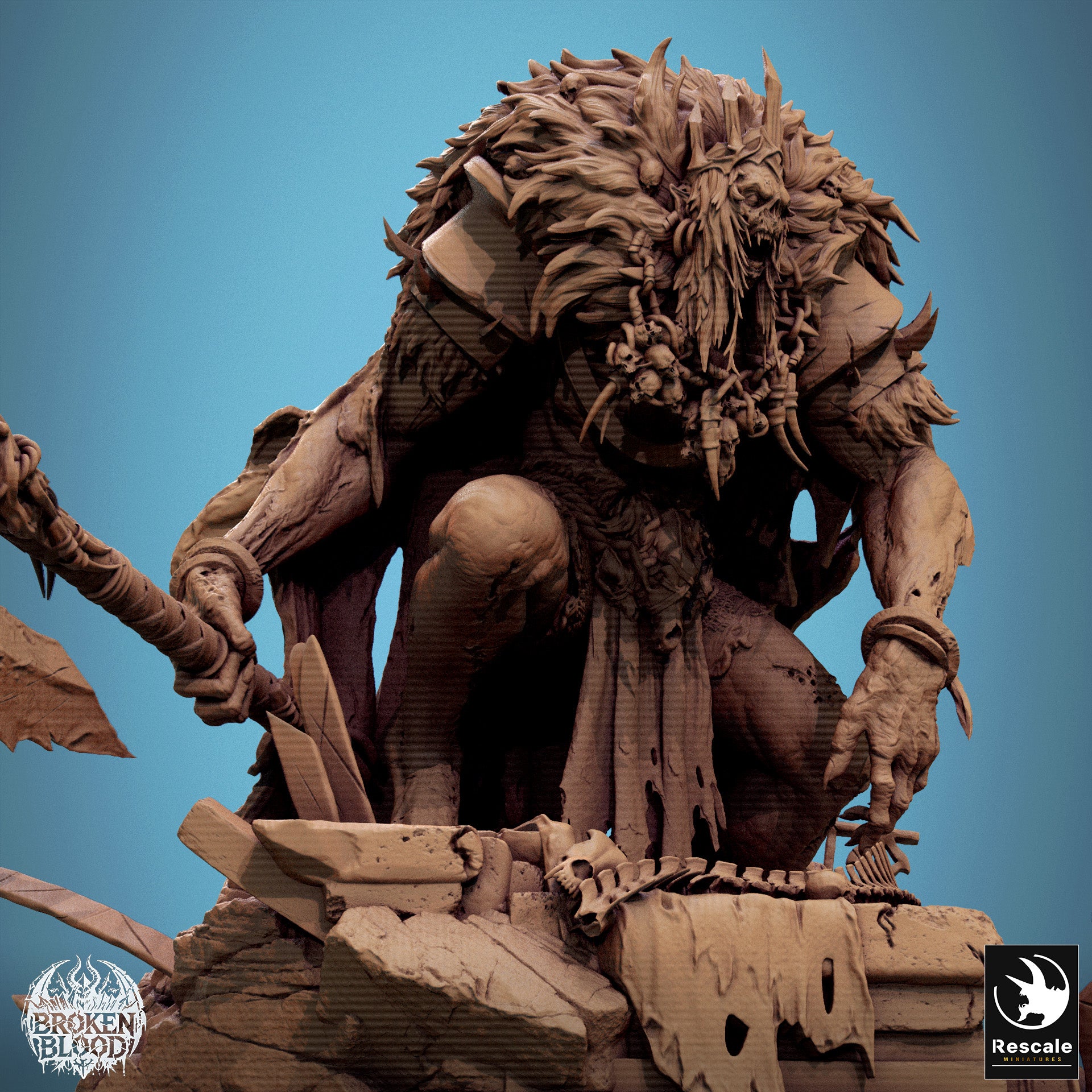 Undead King - aus der Reihe Broken Blood von Rescale Miniatures