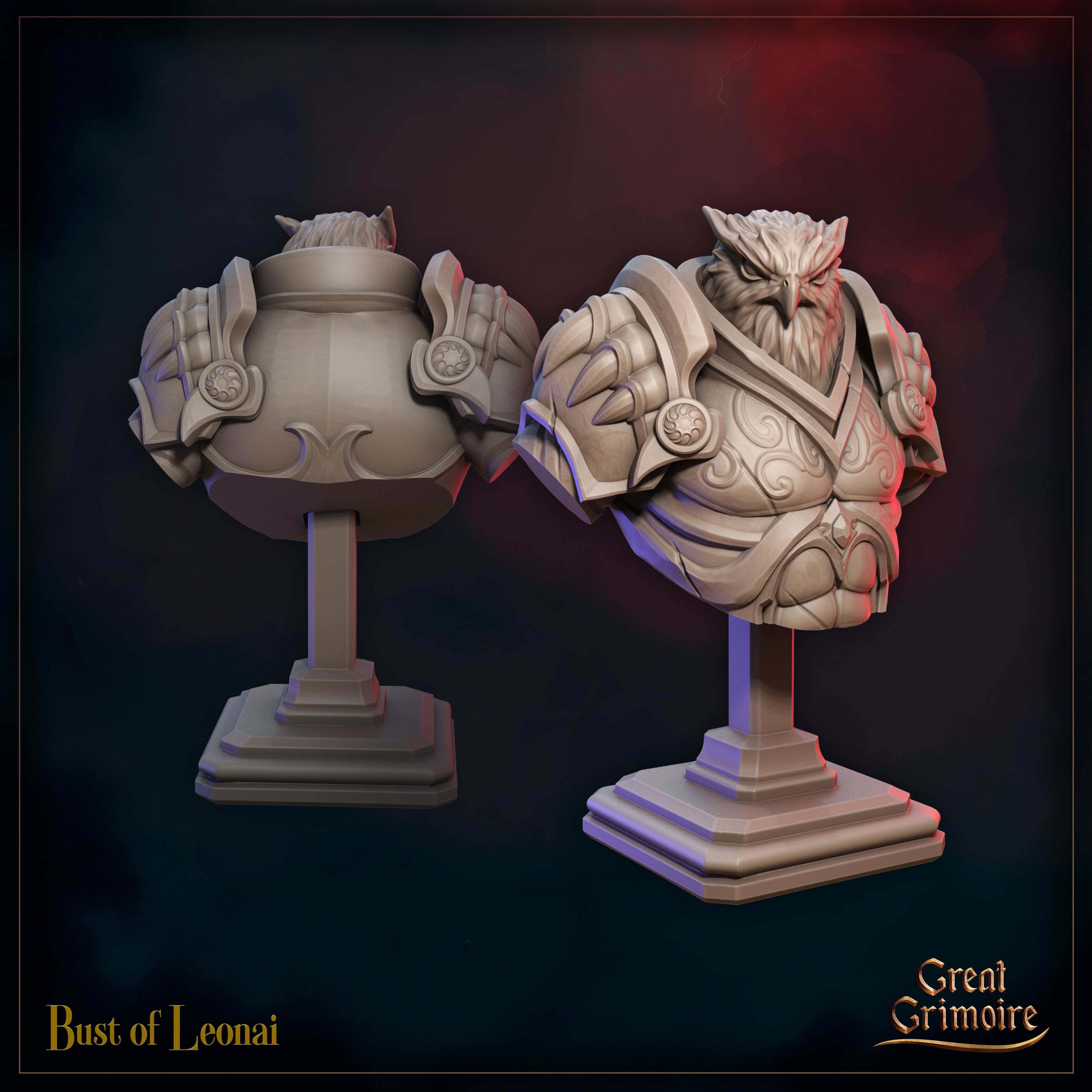 Leonai - Bust aus der Reihe Sunfall War von Great Grimoire