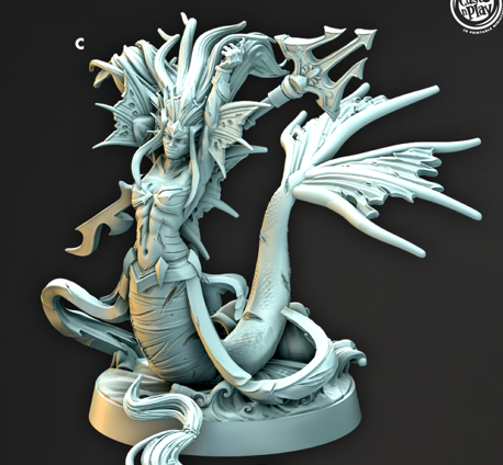 Merkyes Trident Batallion - Merghouls - Cast n Play
