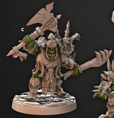 Spine Rippers - Iron Skull Orcs - Cast n Play