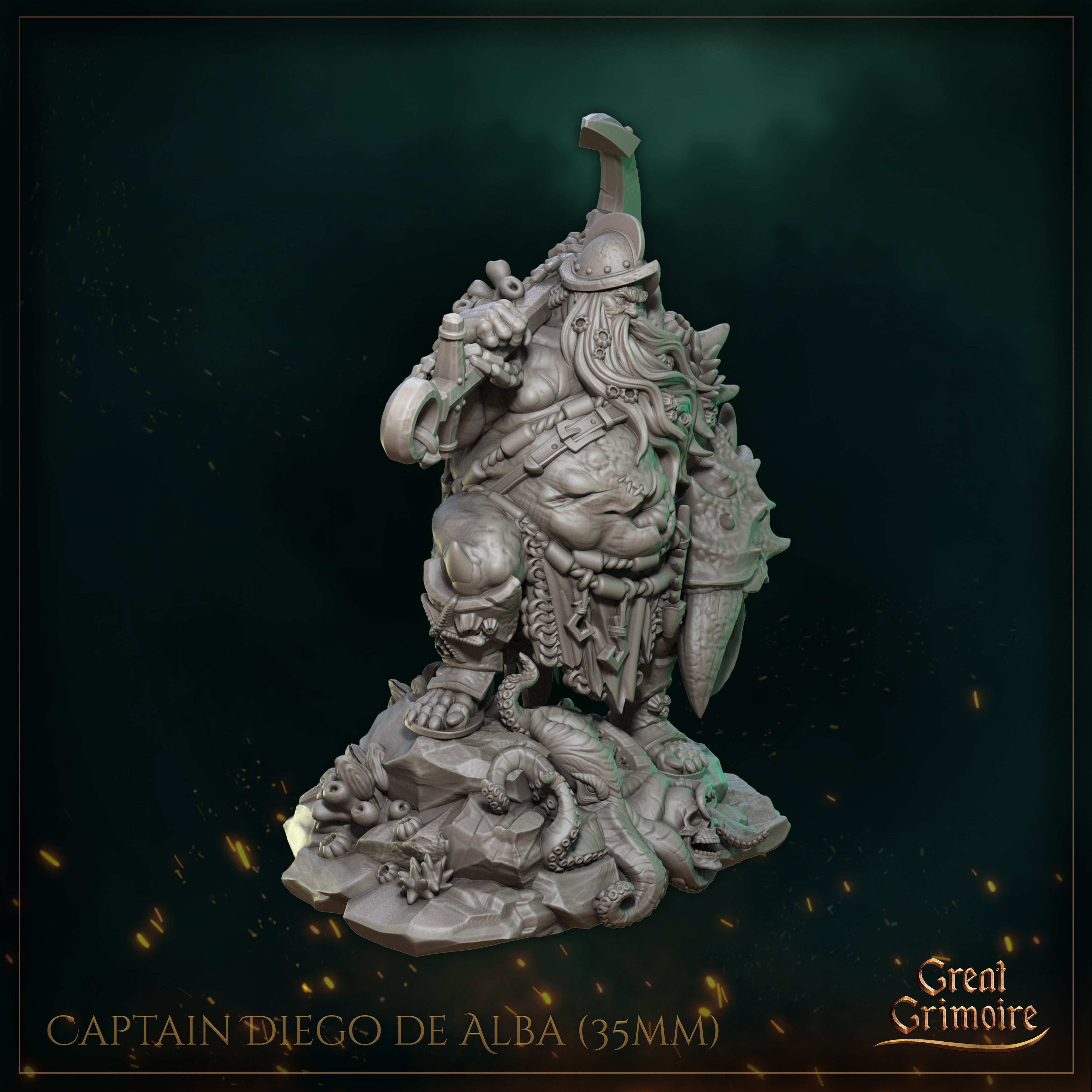Captain Diego de Alba - aus der Reihe Abyss Devourer von Great Grimoire