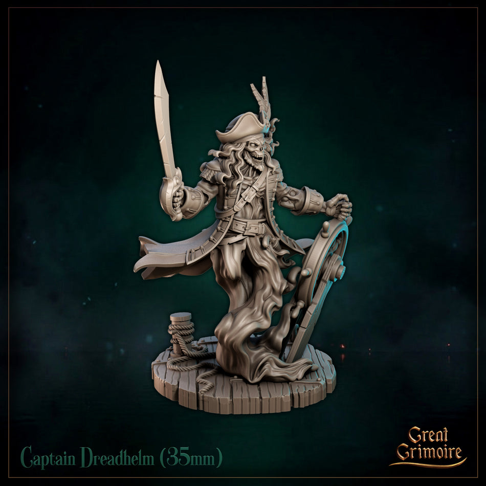 Captain Dreadhelm - Black Tidelight - Great Grimoire