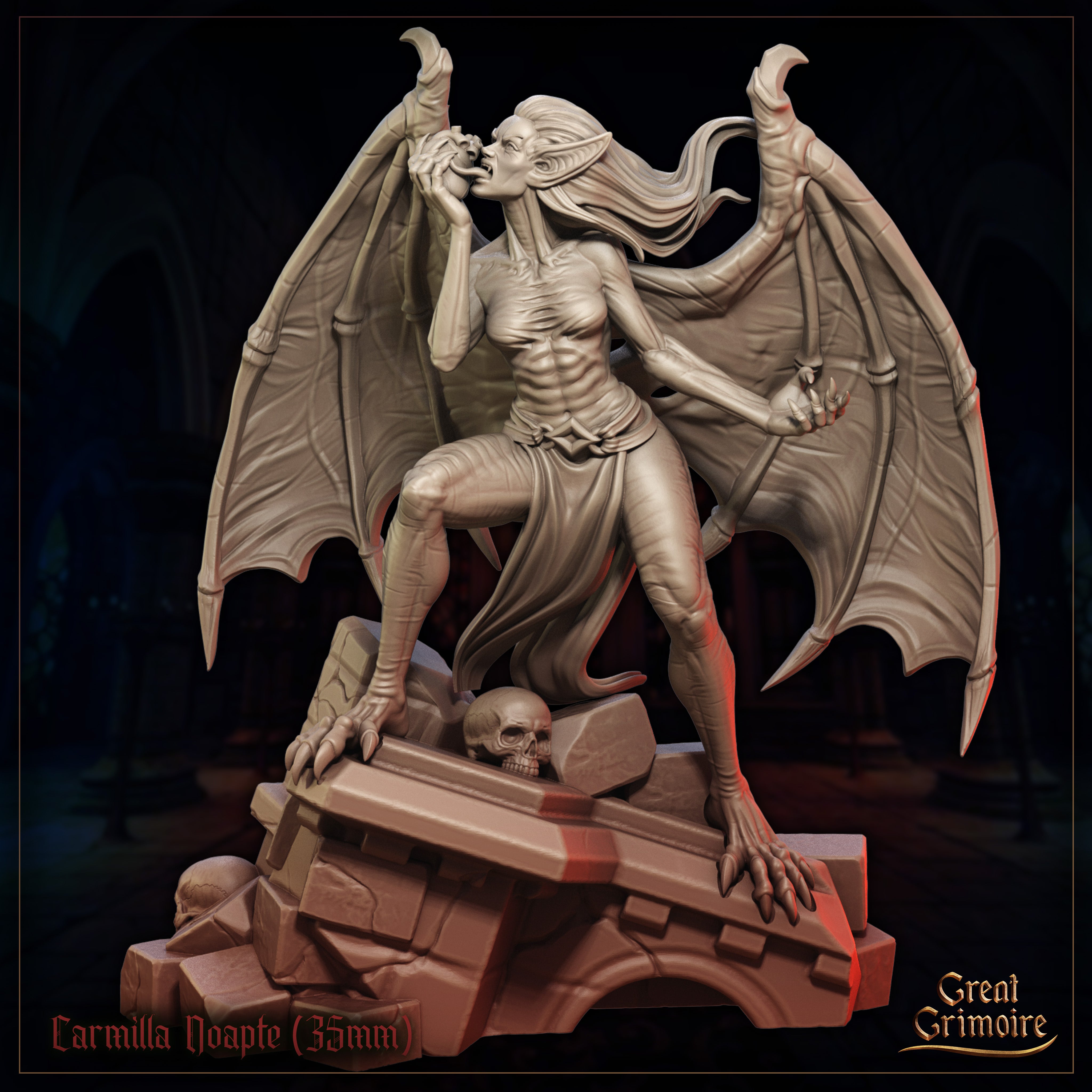 Carmilla Noapte - aus der Reihe Shadows on the Blood Moon von Great Grimoire