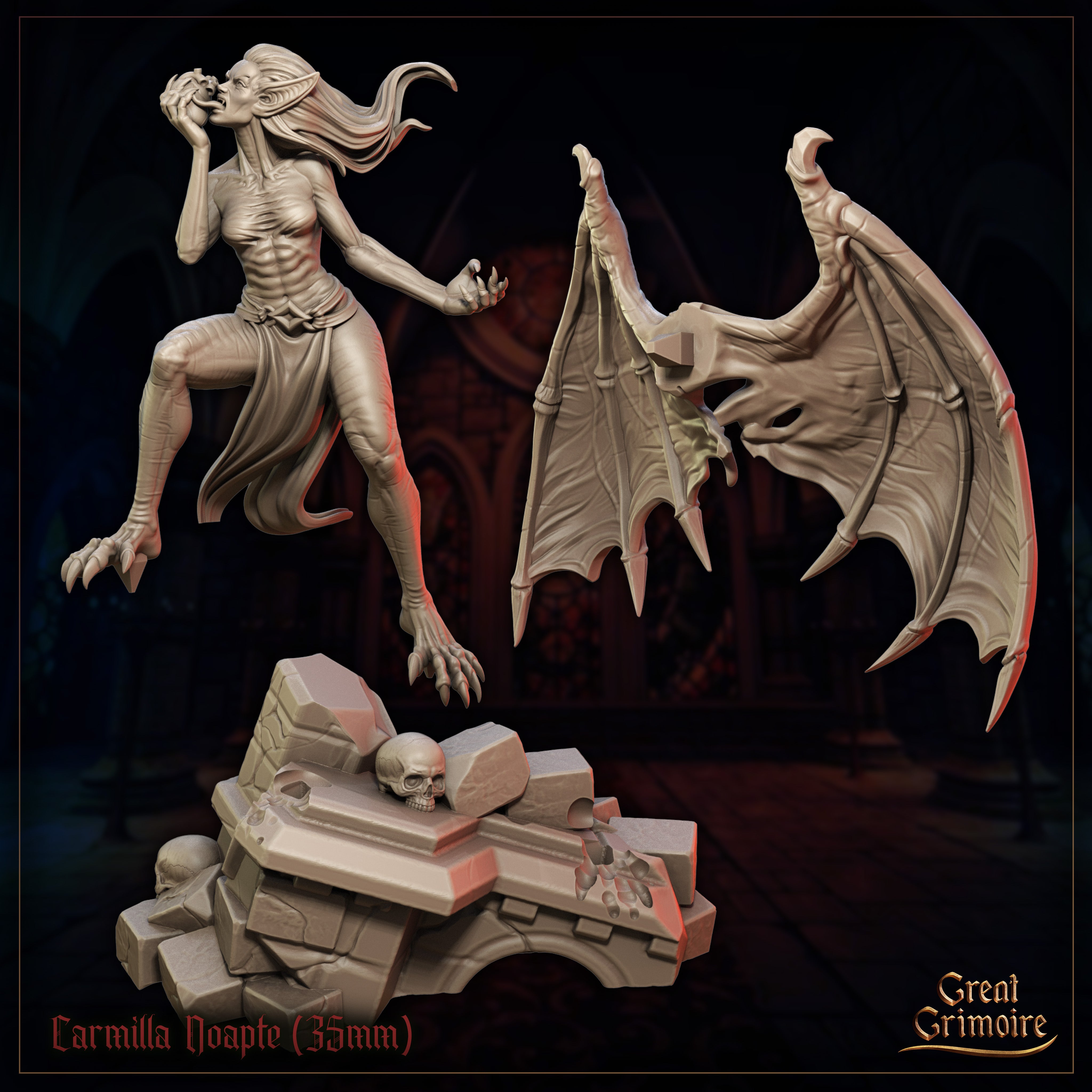 Carmilla Noapte - aus der Reihe Shadows on the Blood Moon von Great Grimoire