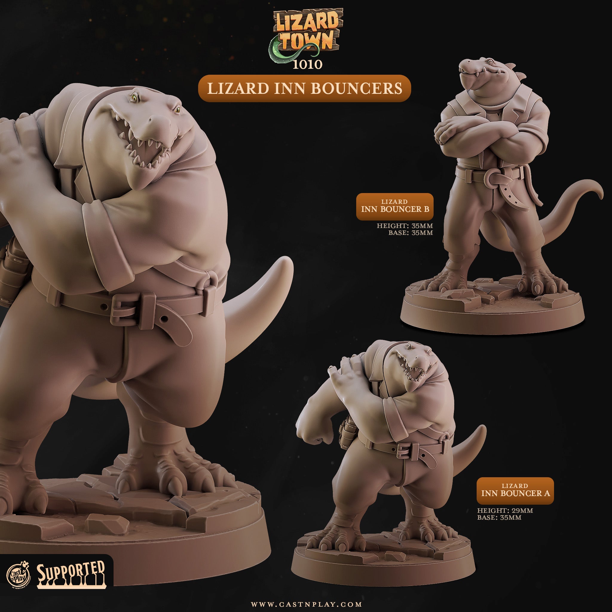 Owlfolk Allies - from the Woodland Heroes series by Cast n Play