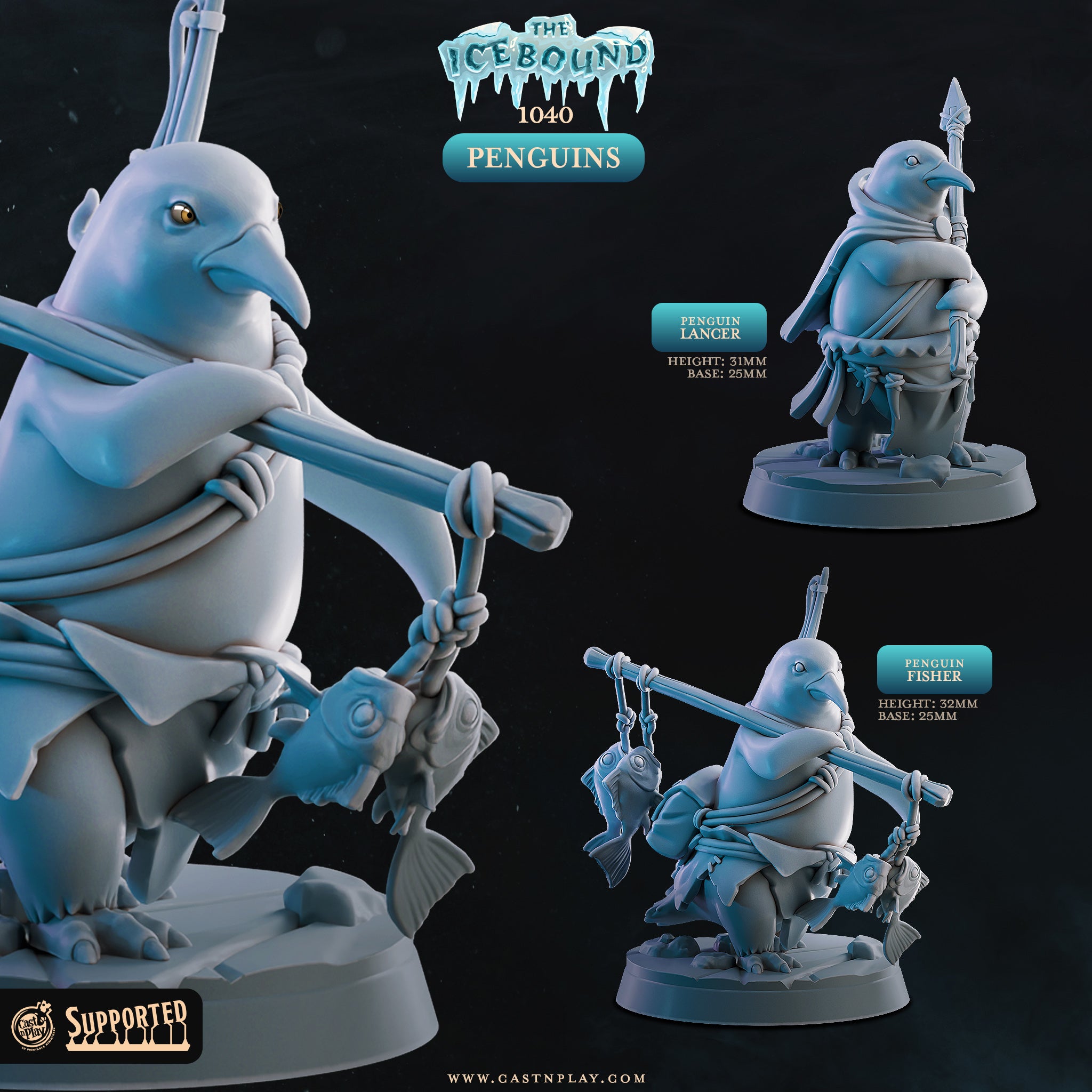 Penguins - The Icebound - Cast n Play