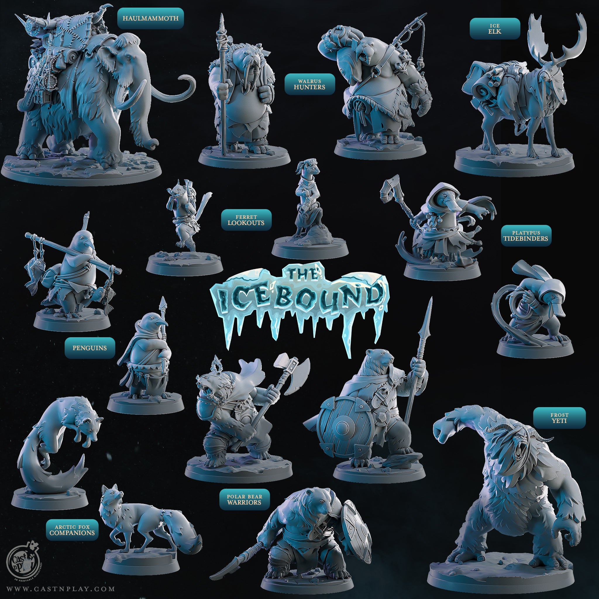 Artic Fox Companions - The Icebound - Cast n Play