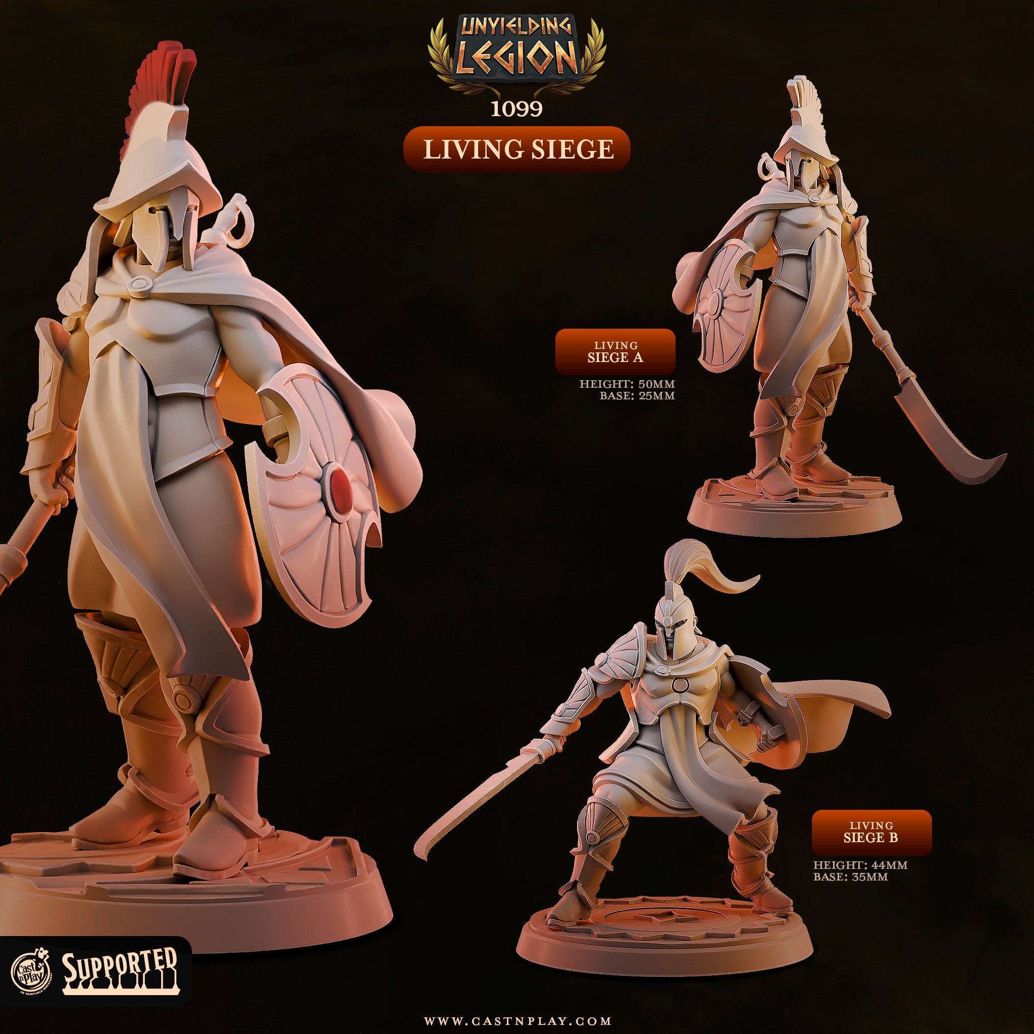 Living Siege - Unyielding Legion - Cast n Play