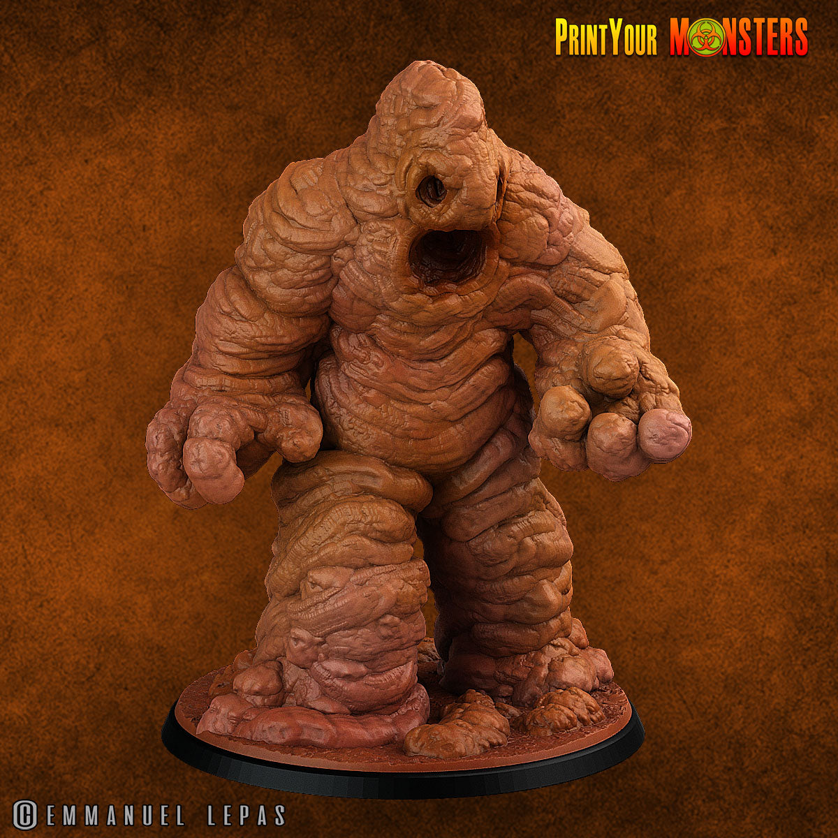Clay Golem - aus der Reihe Golems von Print Your Monsters
