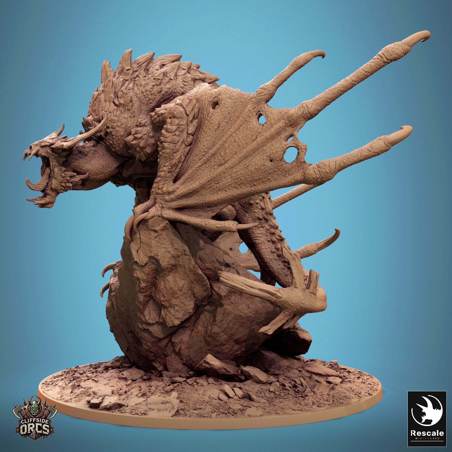 Brutal Wyvern Dominion - aus der Reihe Cliffside Orcs von Rescale Miniatures