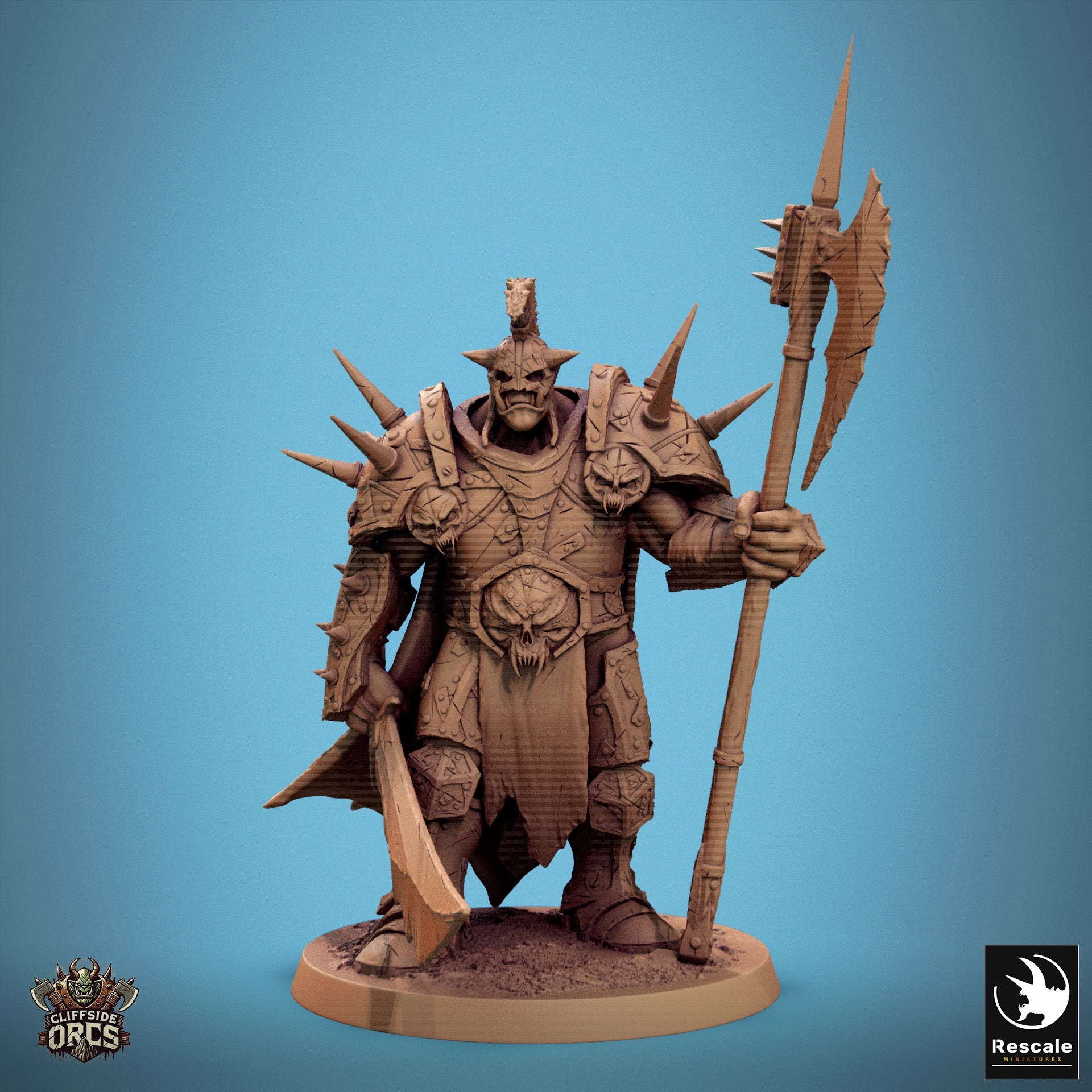 Brutal Orc - aus der Reihe Cliffside Orcs von Rescale Miniatures