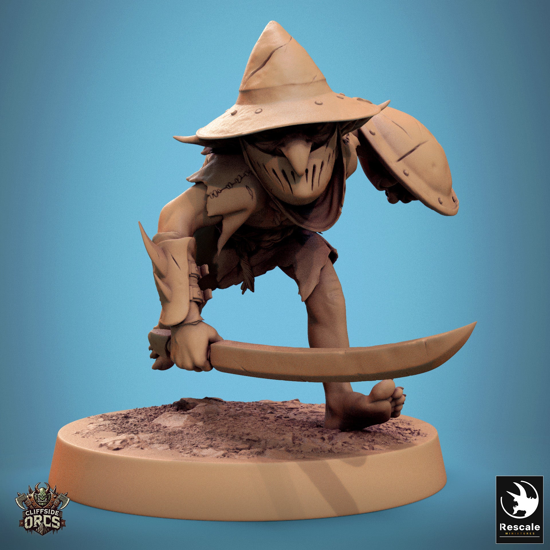 Goblin - aus der Reihe Cliffside Orcs von Rescale Miniatures