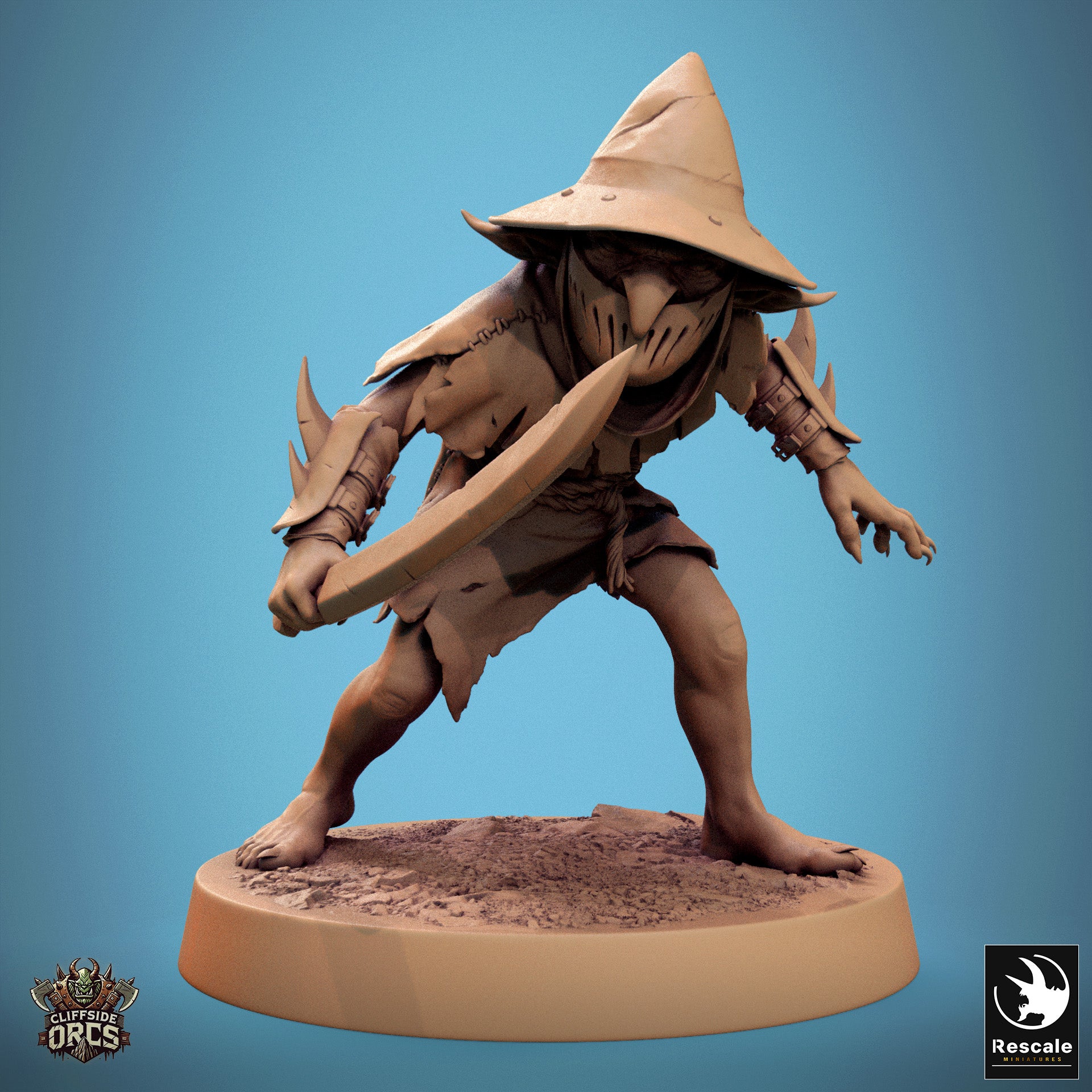 Goblin - aus der Reihe Cliffside Orcs von Rescale Miniatures