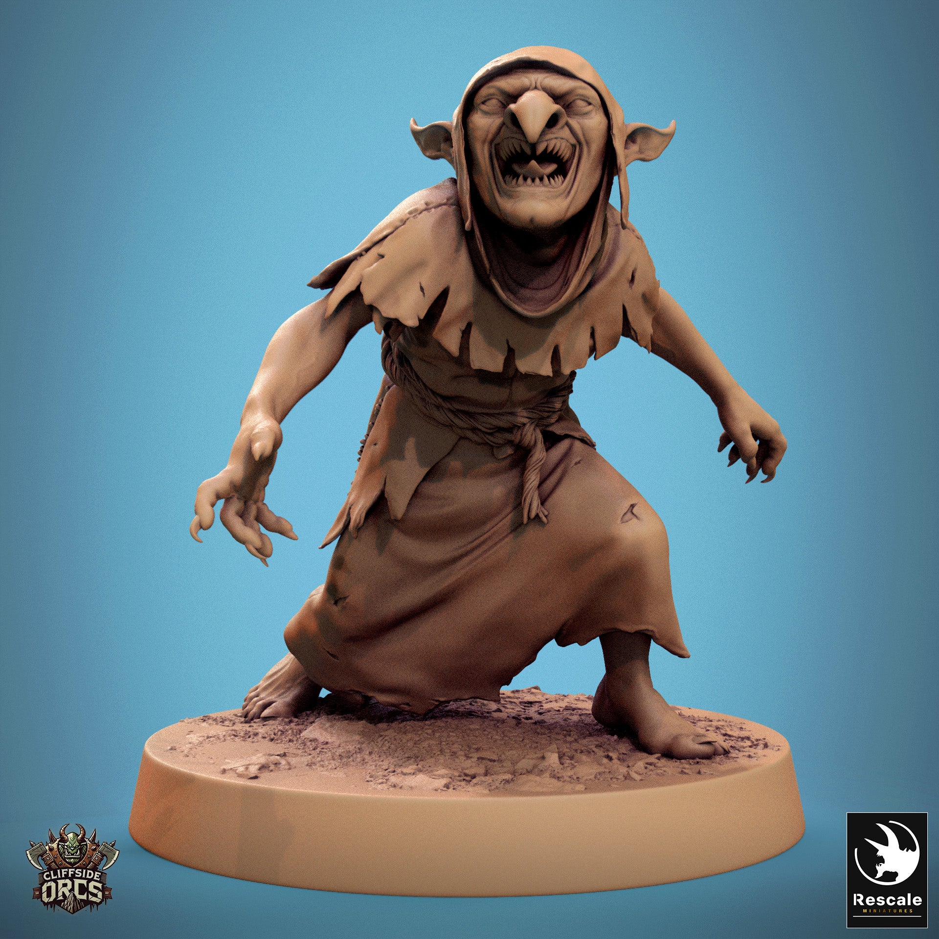 Goblin - aus der Reihe Cliffside Orcs von Rescale Miniatures