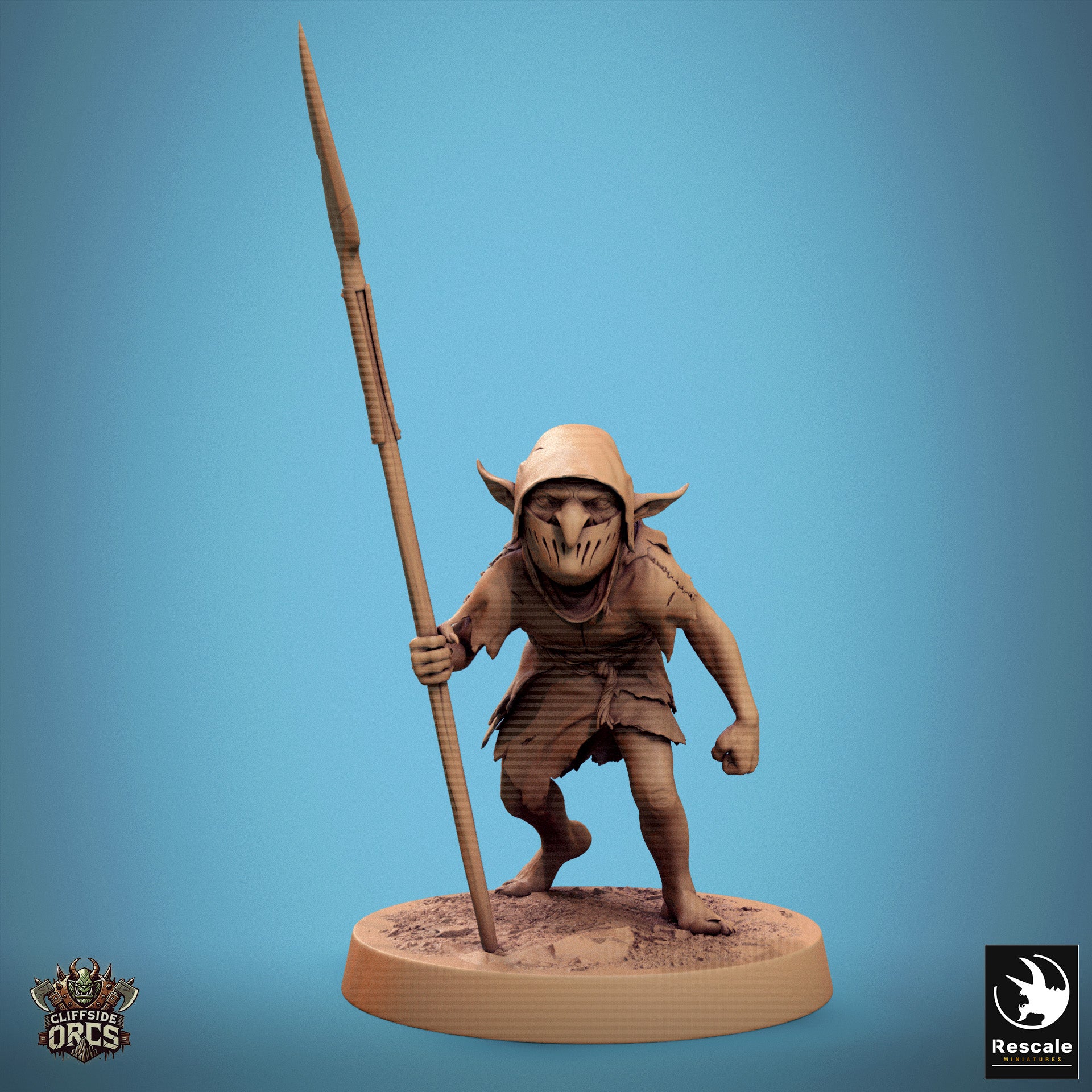 Goblin - aus der Reihe Cliffside Orcs von Rescale Miniatures