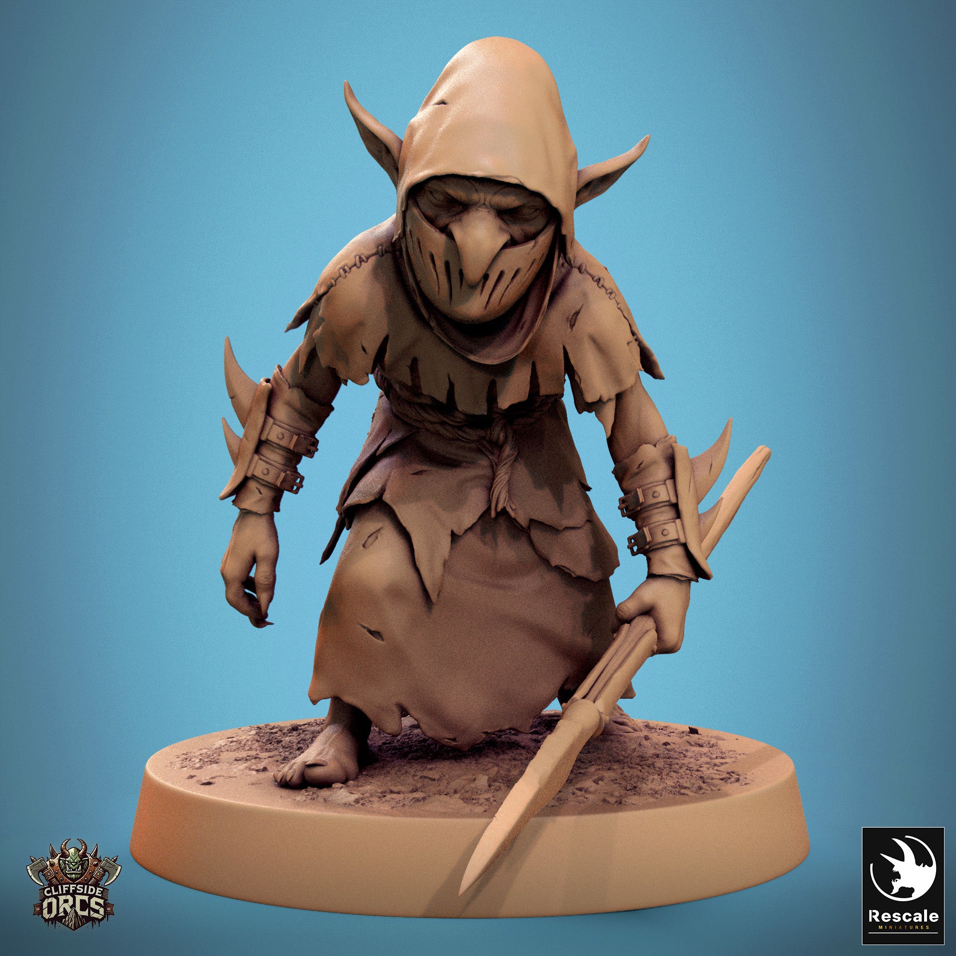 Goblin - aus der Reihe Cliffside Orcs von Rescale Miniatures