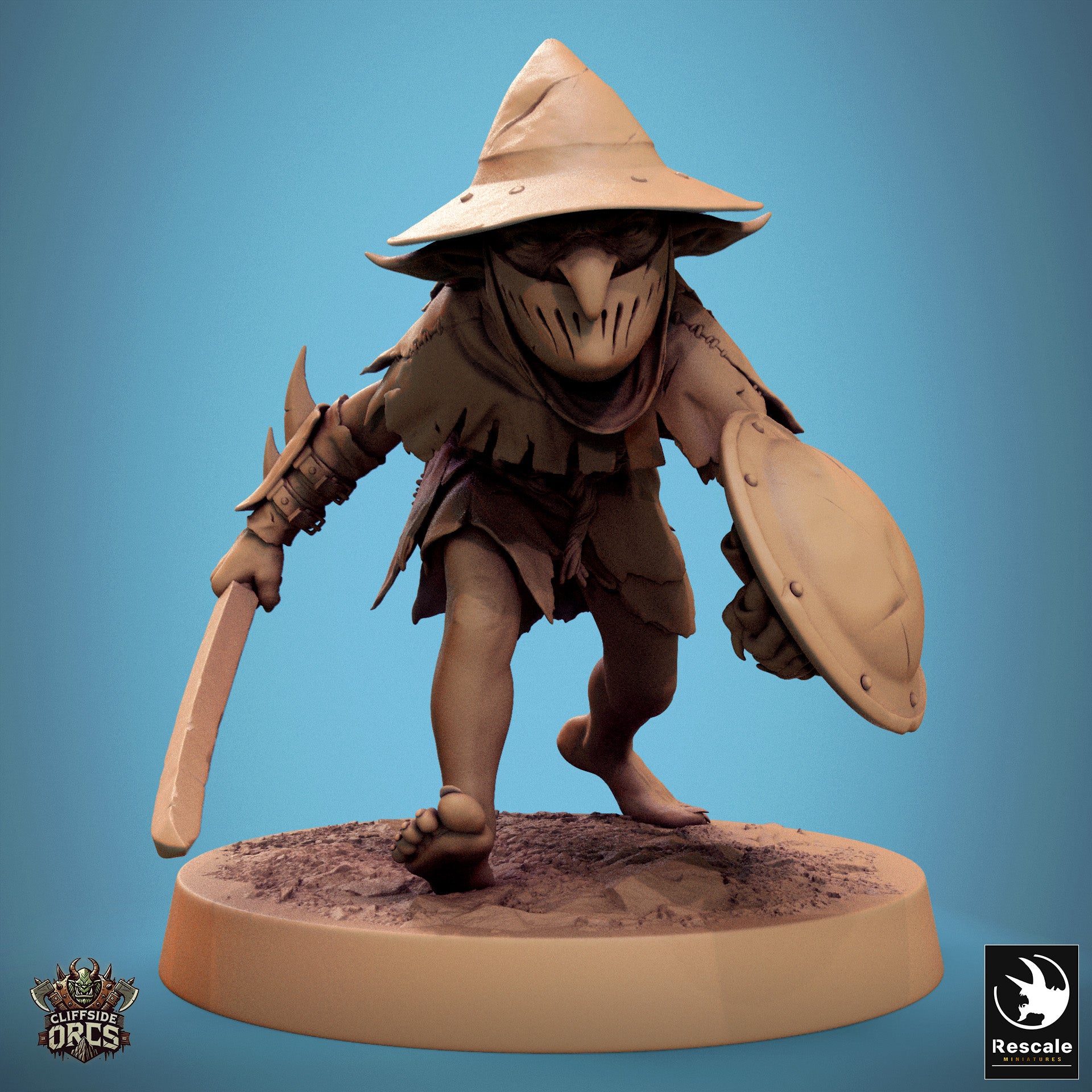 Goblin - aus der Reihe Cliffside Orcs von Rescale Miniatures