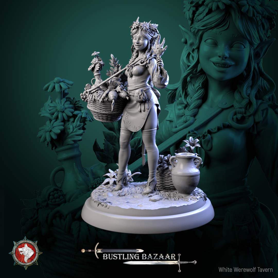 Clover Mossroot - aus der Reihe Bustling Bazaar von White Werewolf Tavern