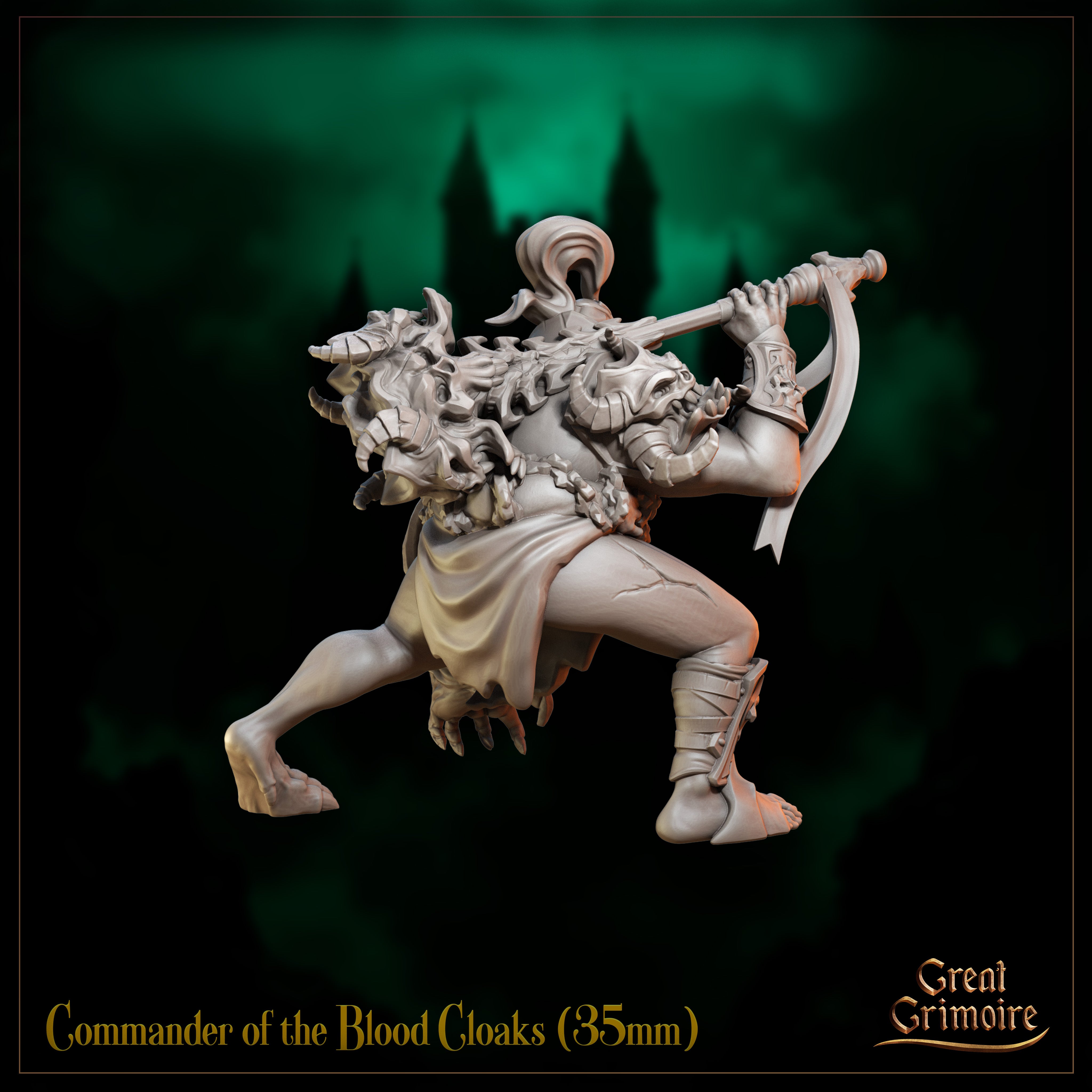 Commander of the Blood Cloaks - Cursed Bastion - Great Grimoire