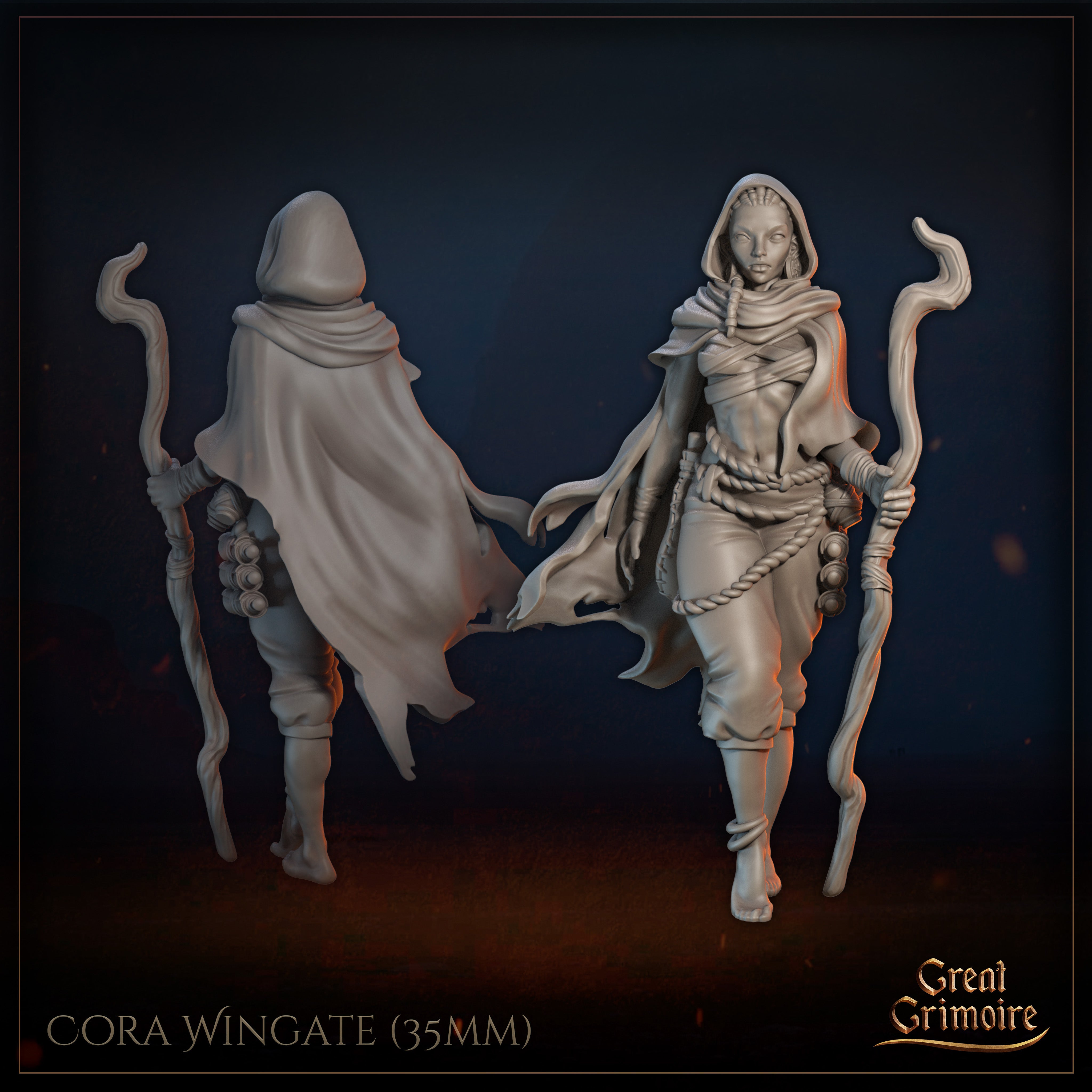 Cora Wingate - Sand Prophecy - Great Grimoire