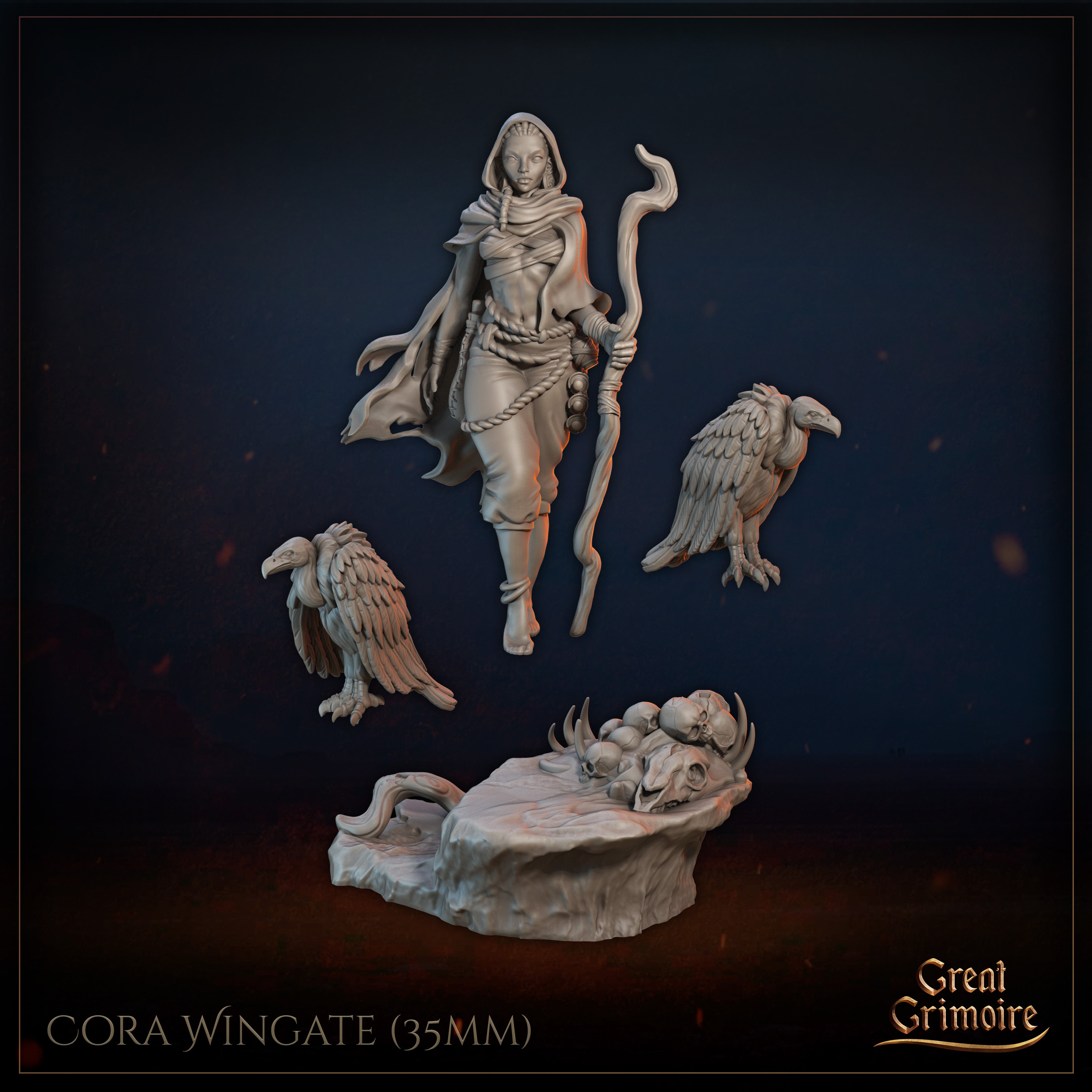 Cora Wingate - Sand Prophecy - Great Grimoire