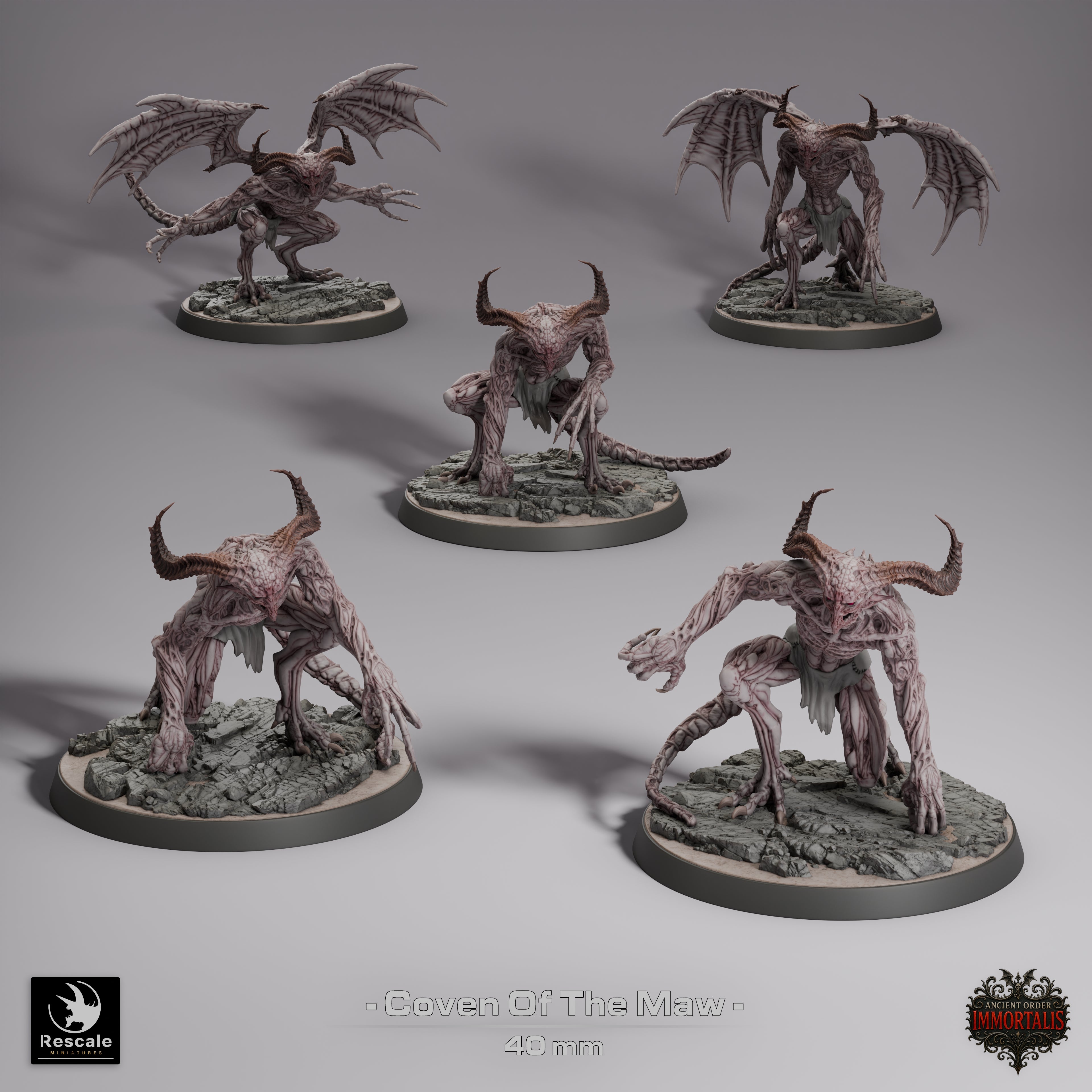 Coven of the Maw - aus der Reihe Ancient Order Immortalis von Rescale Miniatures