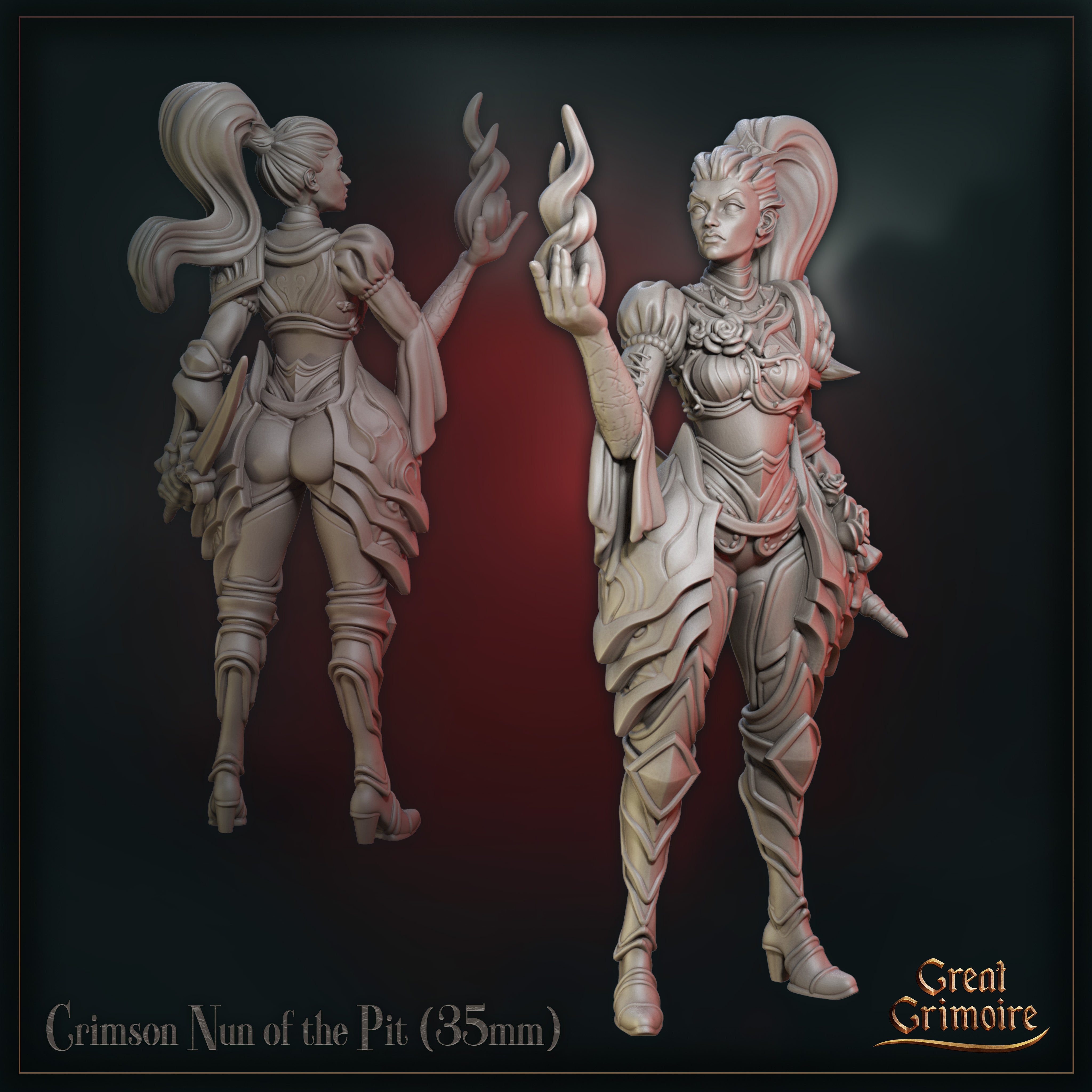 Crimson Nun of the Pit - aus der Reihe Tournament of the Damned von Great Grimoire
